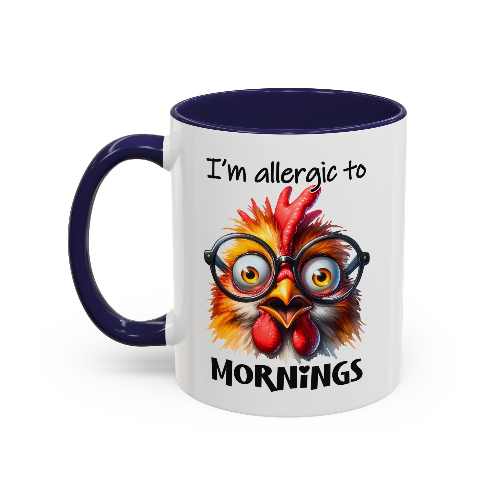 I’m Allergic to Mornings – Sleepy Humor Mug