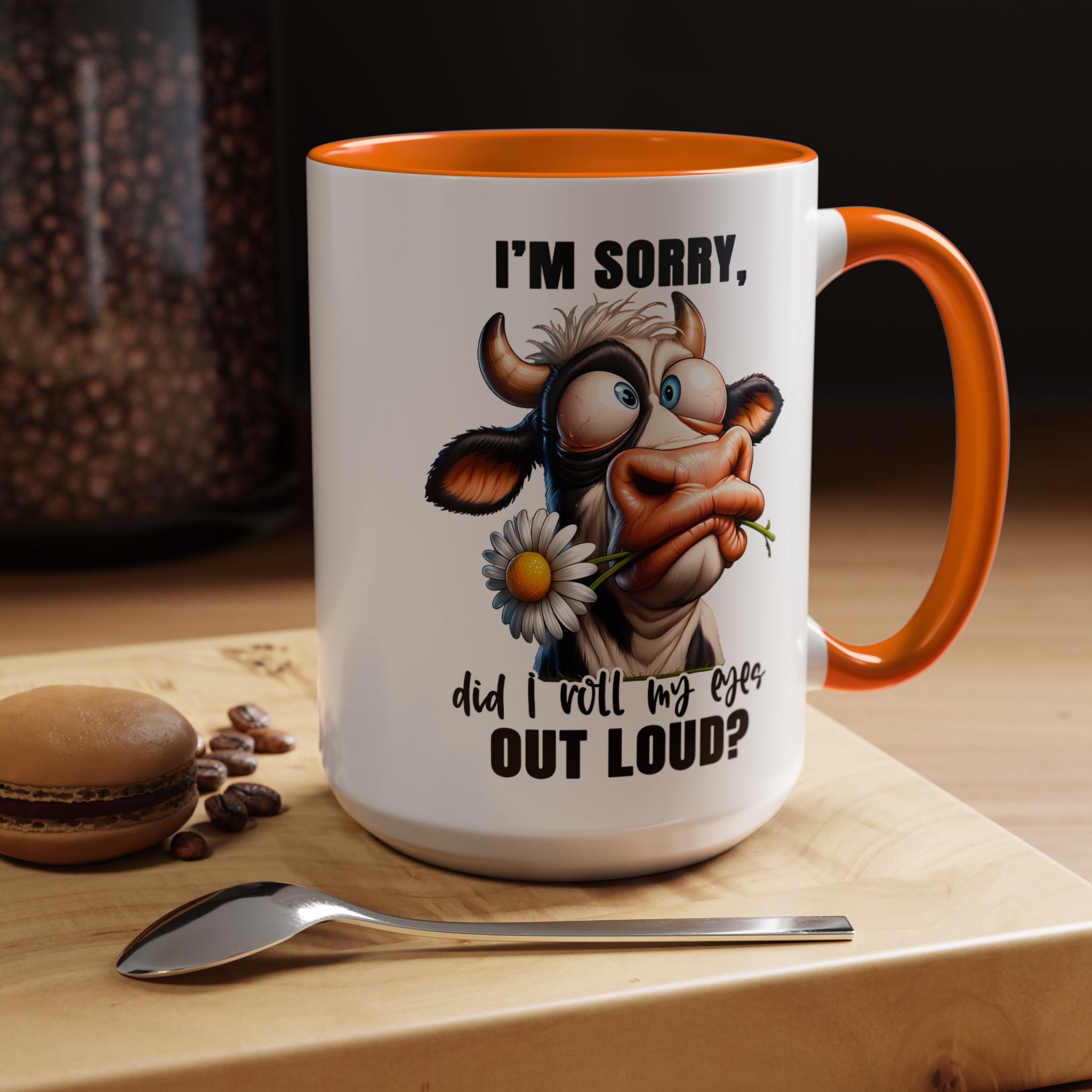 Sassy Cow Eye-Roll Mug