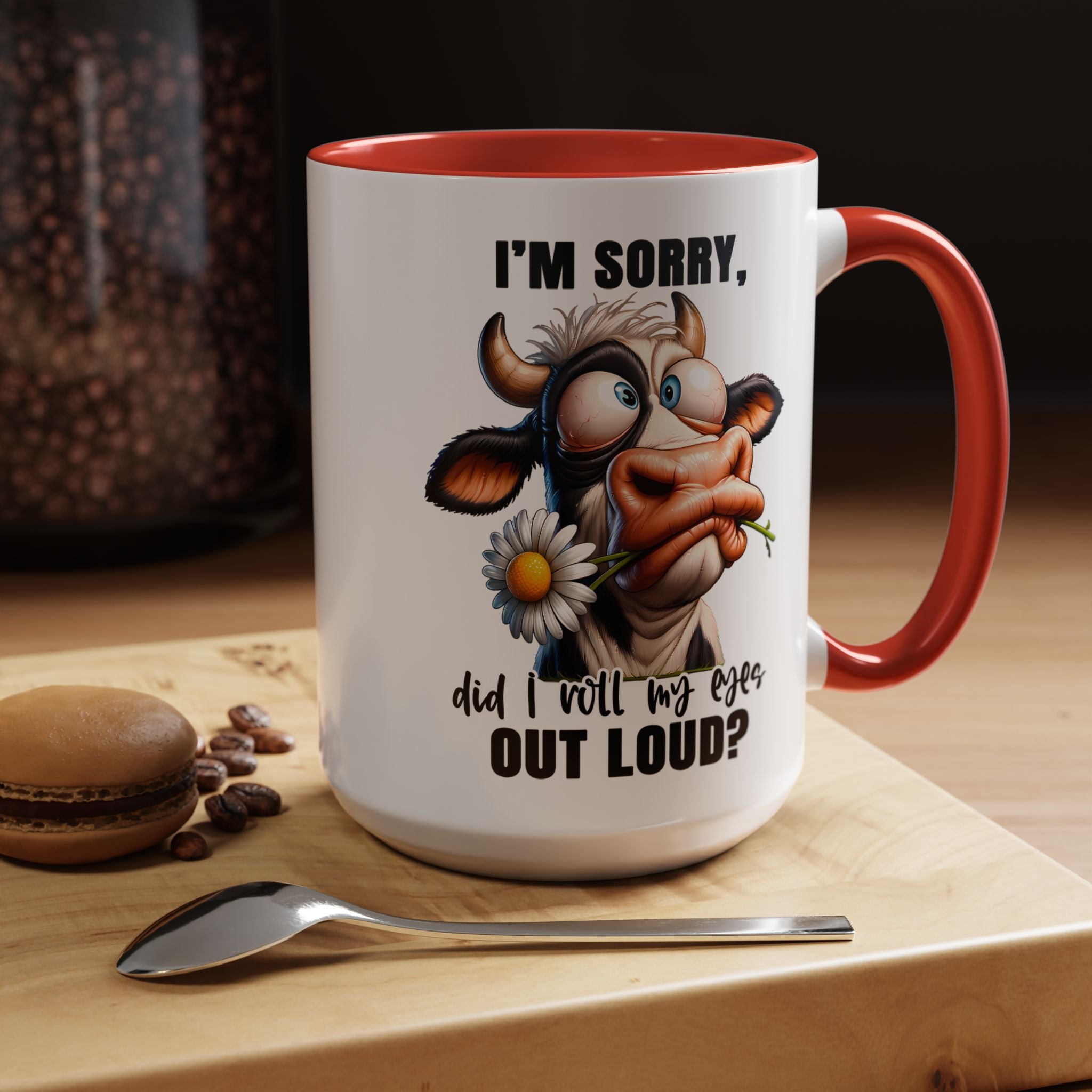 Sassy Cow Eye-Roll Mug