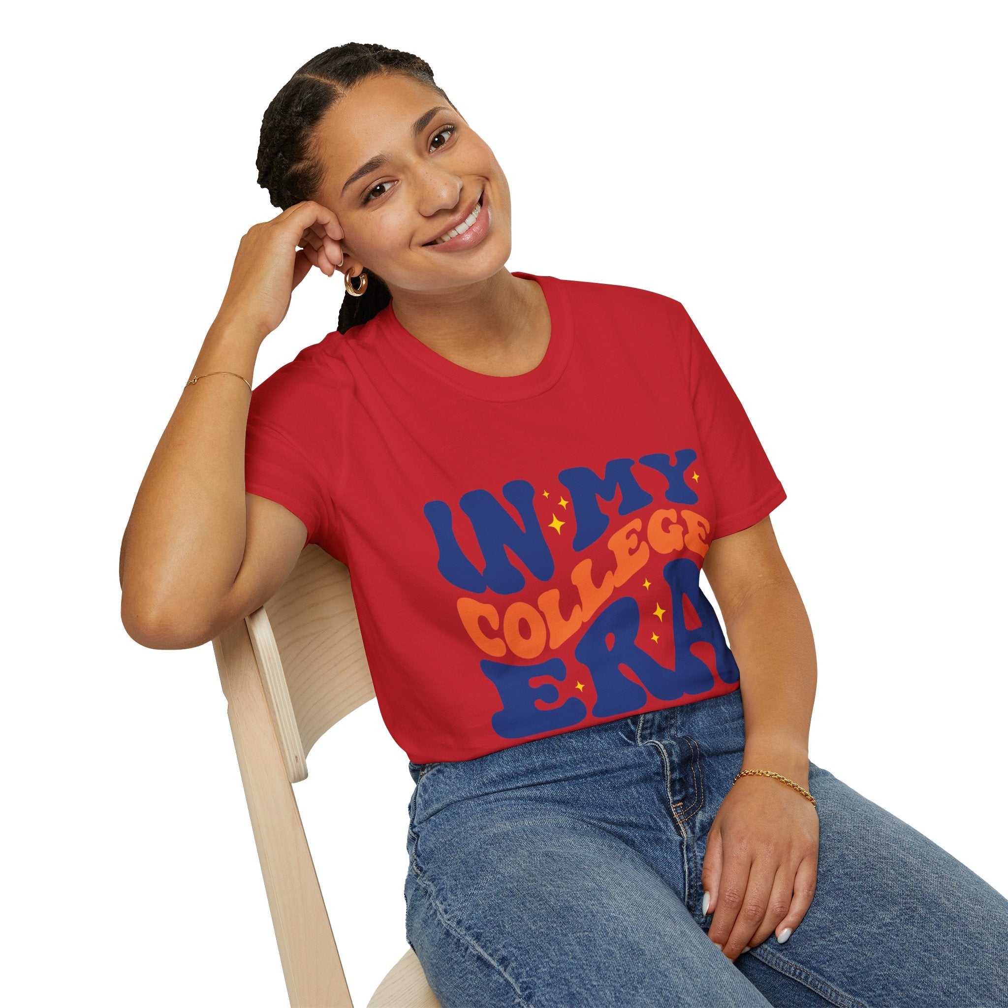 College Student T-Shirt – “In My College Era” Fun Campus Life Tee for Students, Grads, and School Spirit