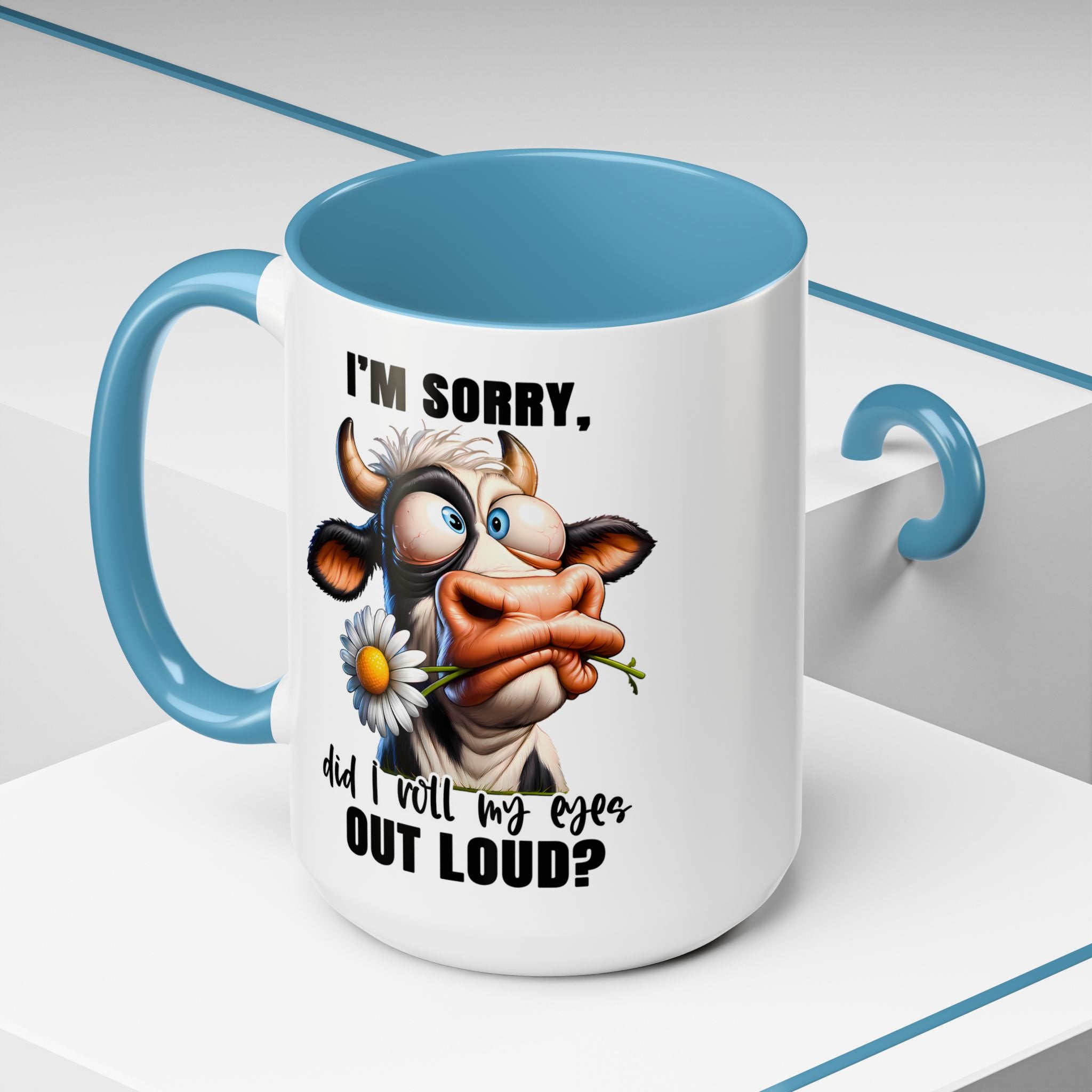 Sassy Cow Eye-Roll Mug