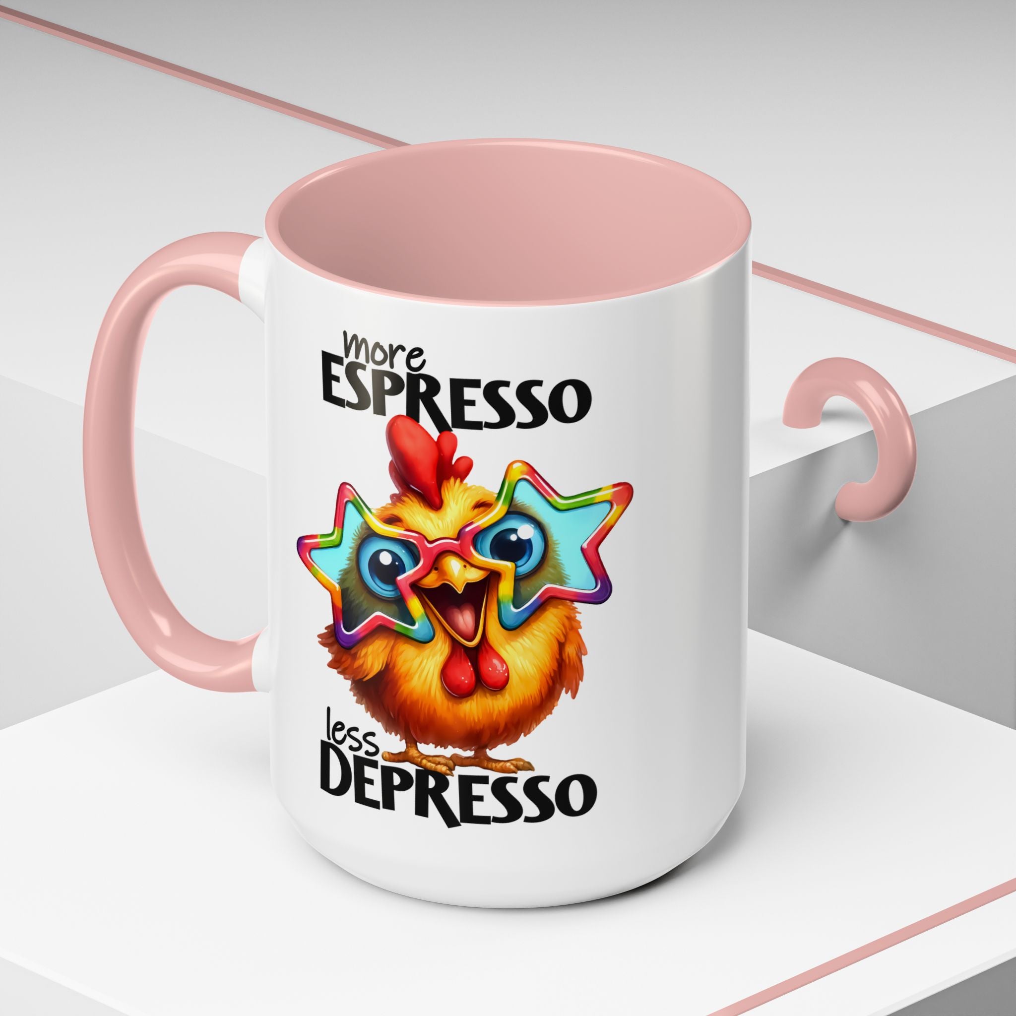More Espresso, Less Depresso – Mood-Boosting Mug