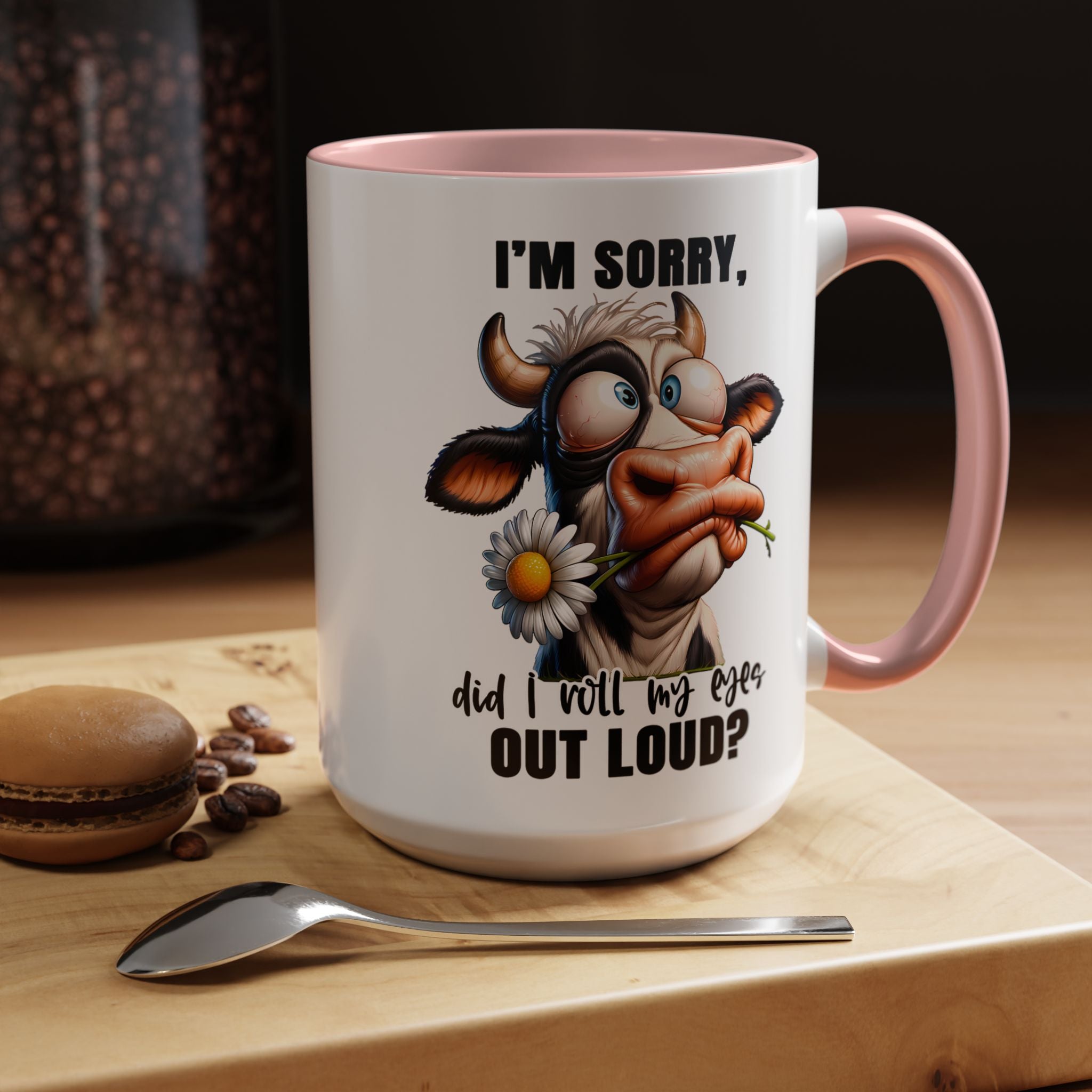 Sassy Cow Eye-Roll Mug