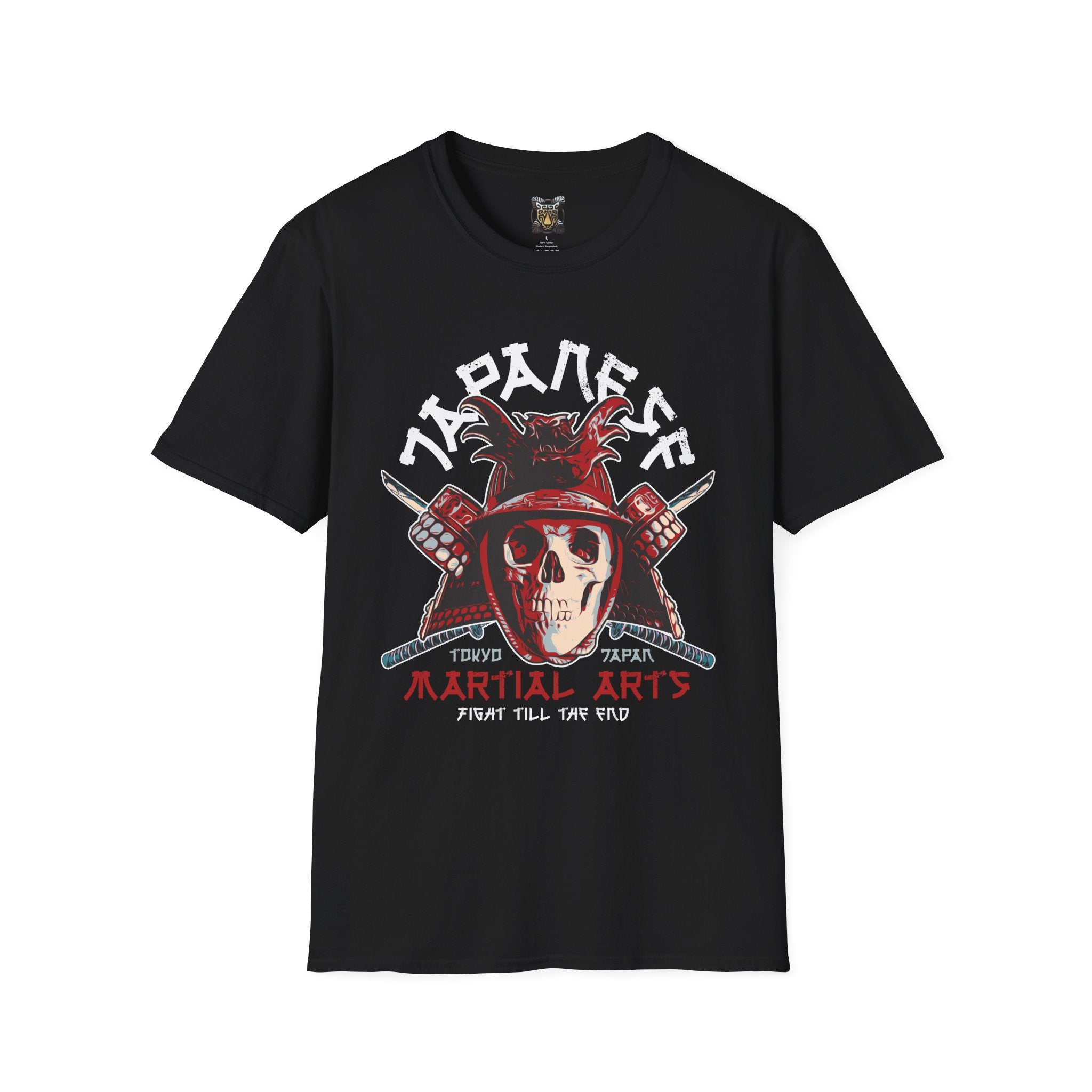 Japanese Martial Arts – Fight Till the End Samurai Skull