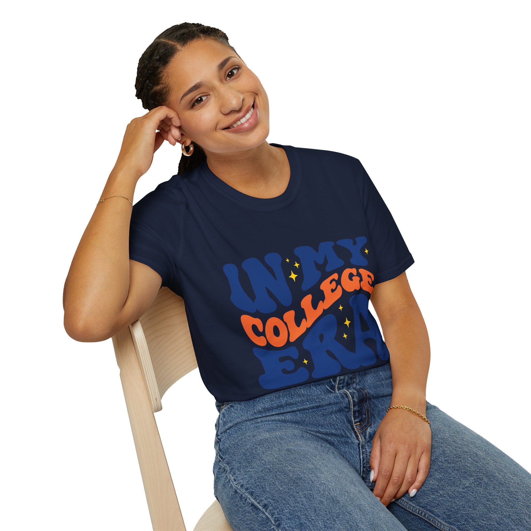 College Student T-Shirt – “In My College Era” Fun Campus Life Tee for Students, Grads, and School Spirit