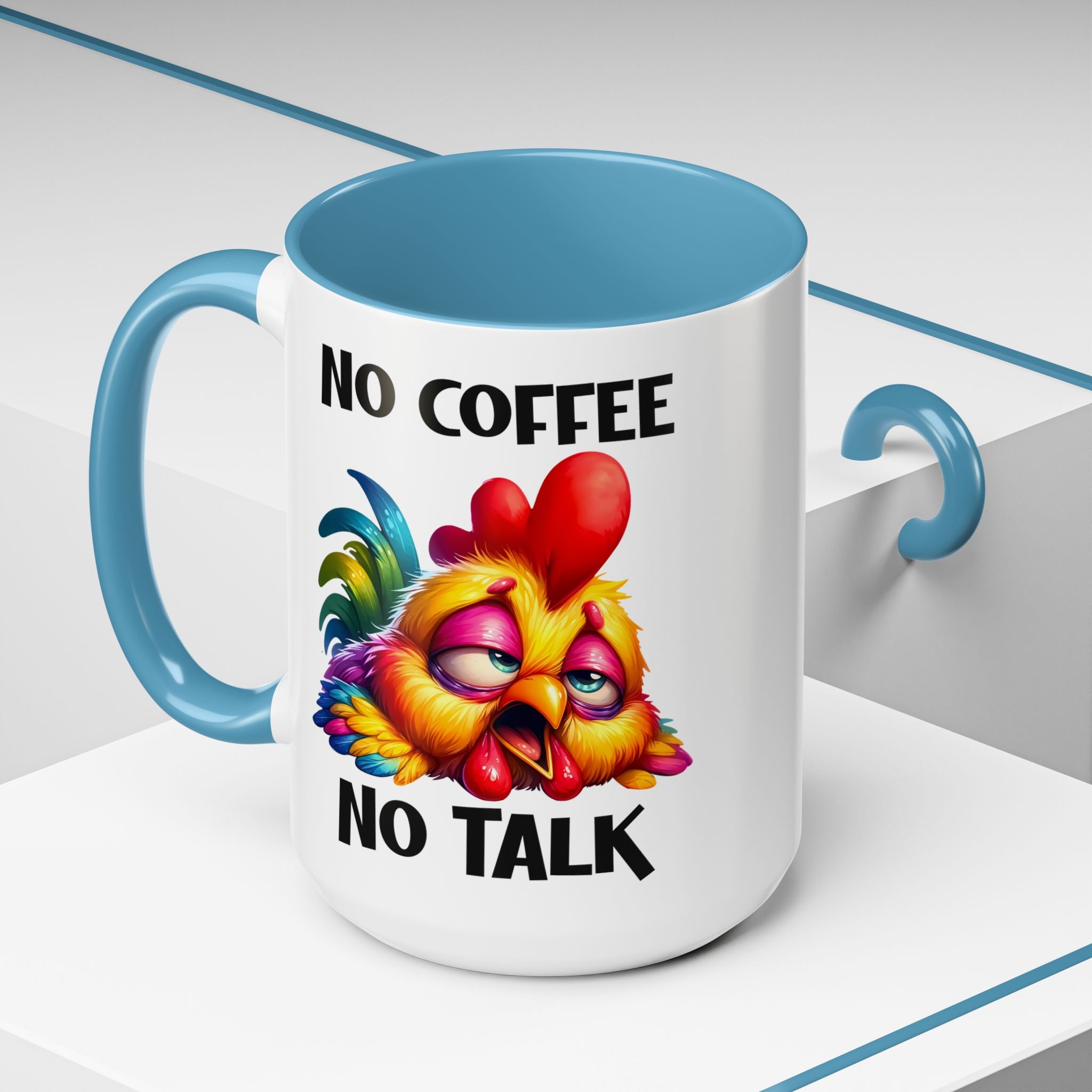 No Coffee, No Talk – Pre-Caffeine Warning Mug