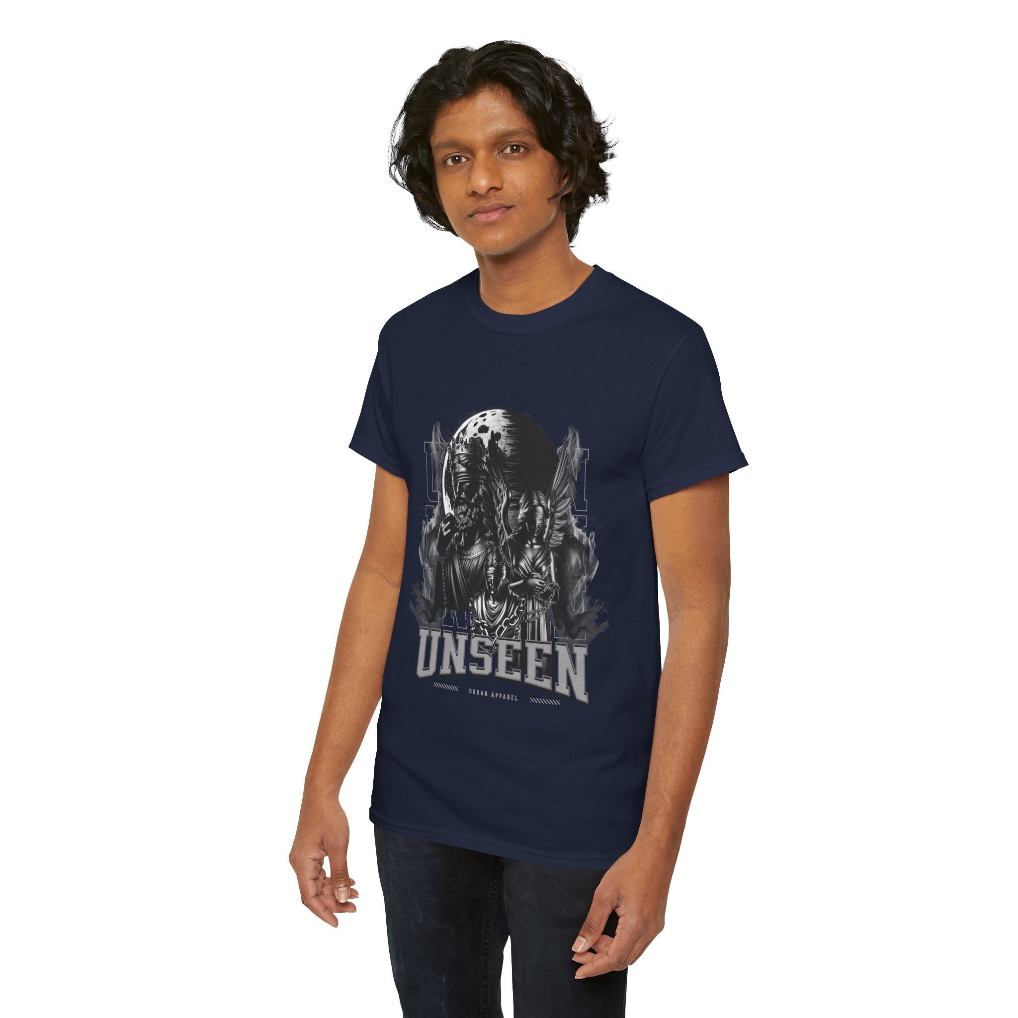 "Unseen" Blindfolded Figures with Chains - Dark Urban Apparel Digital Art