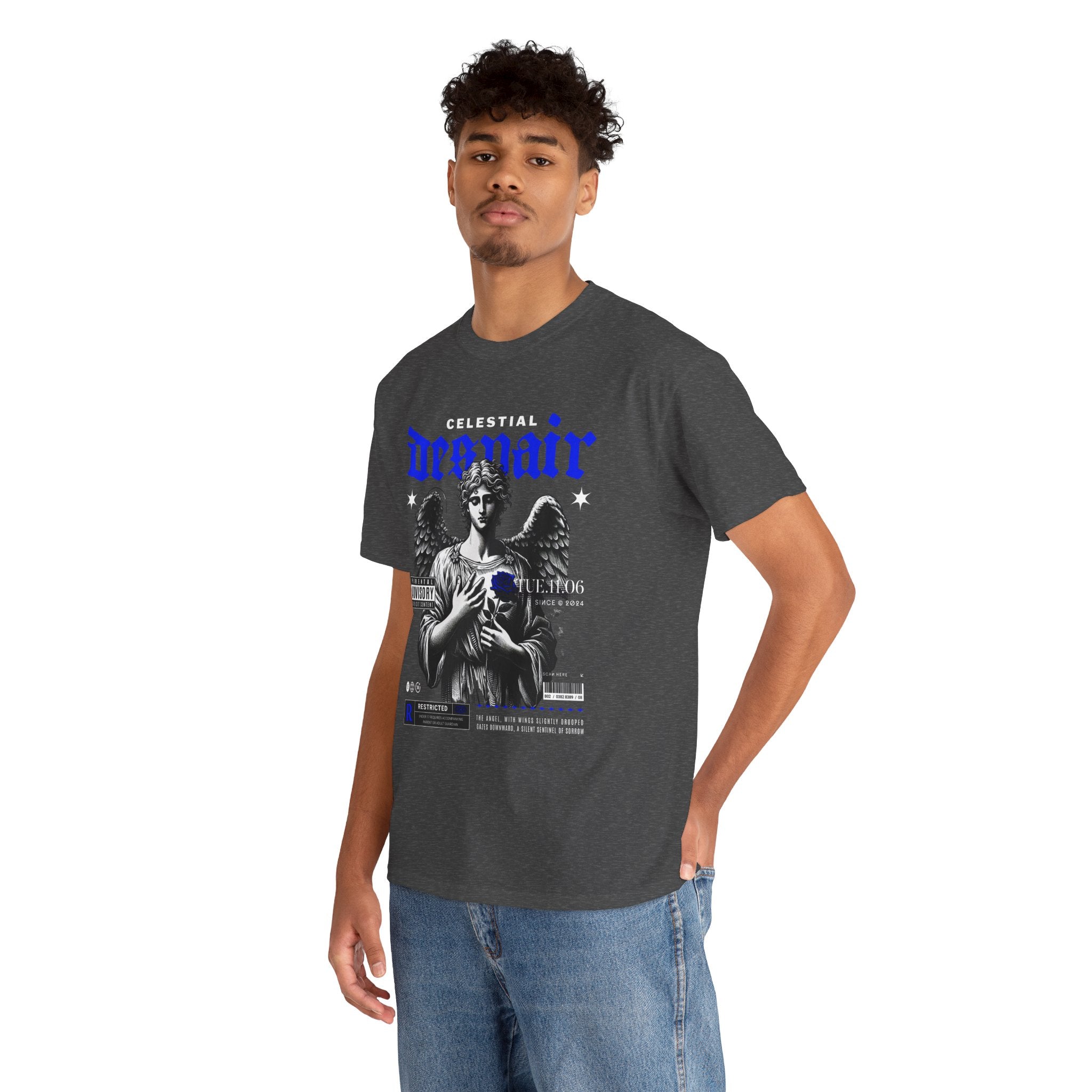 Celestial Despair Graphic T-Shirt Design