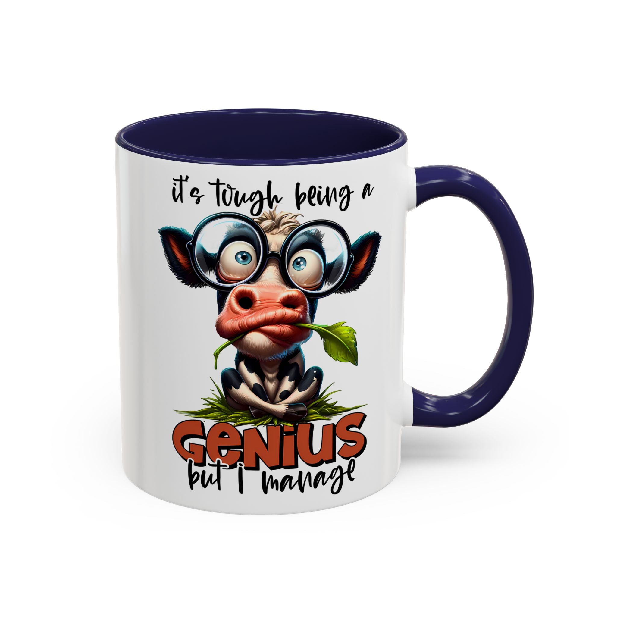 Moo-dest Genius Coffee Mug