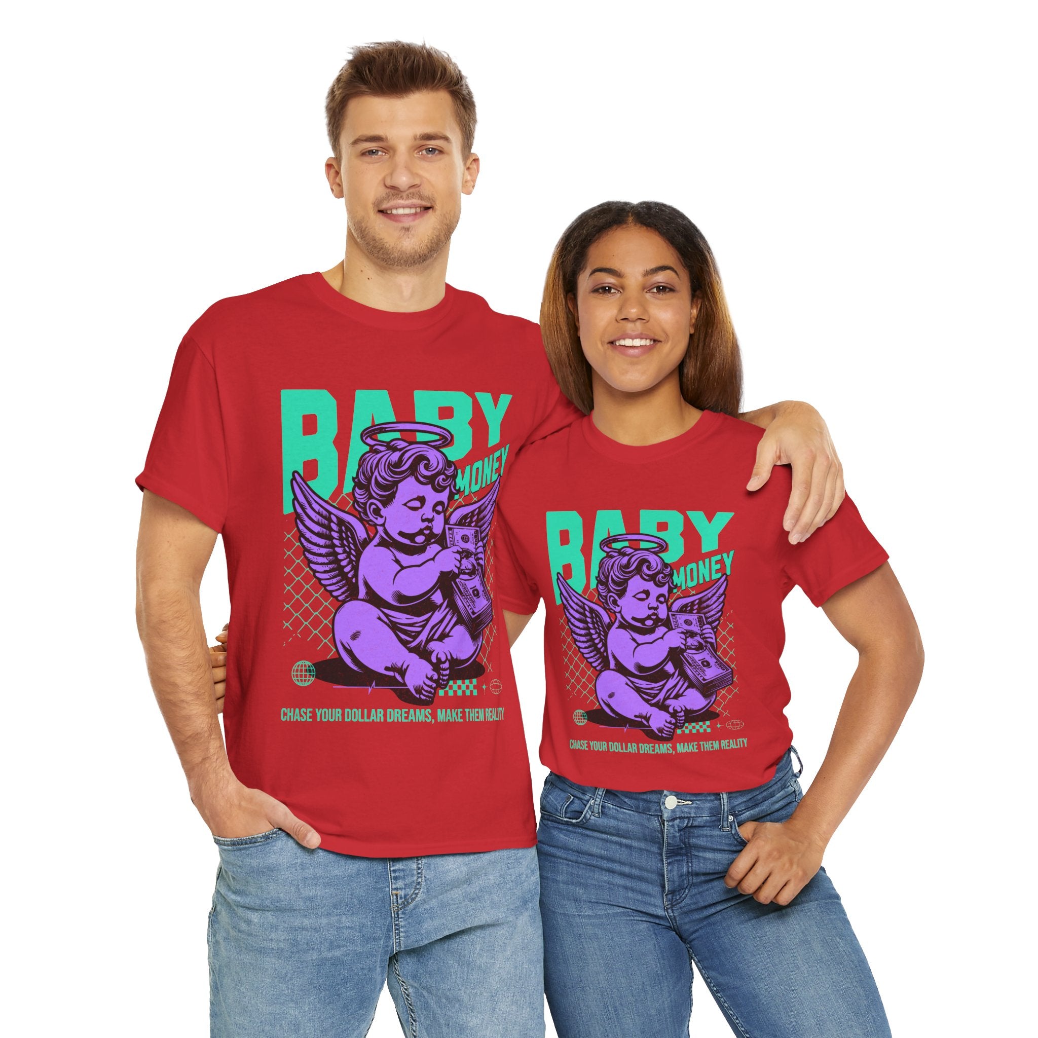 Baby Money: Chase Your Dollar Dreams Streetwear Graphic