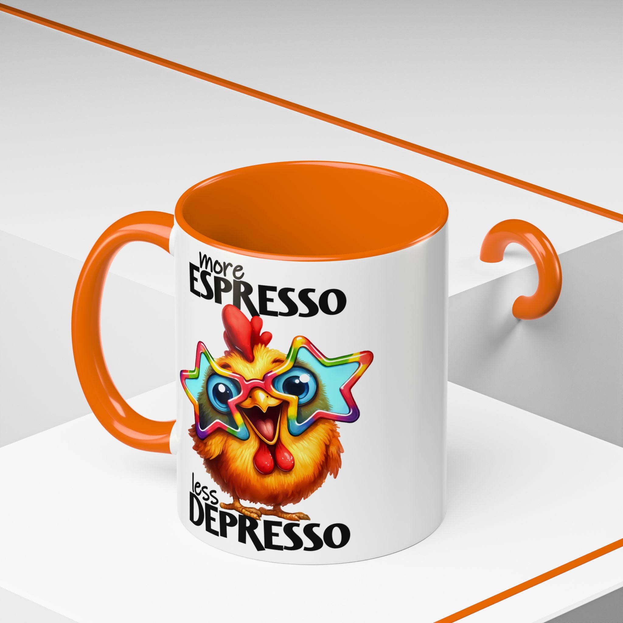 More Espresso, Less Depresso – Mood-Boosting Mug