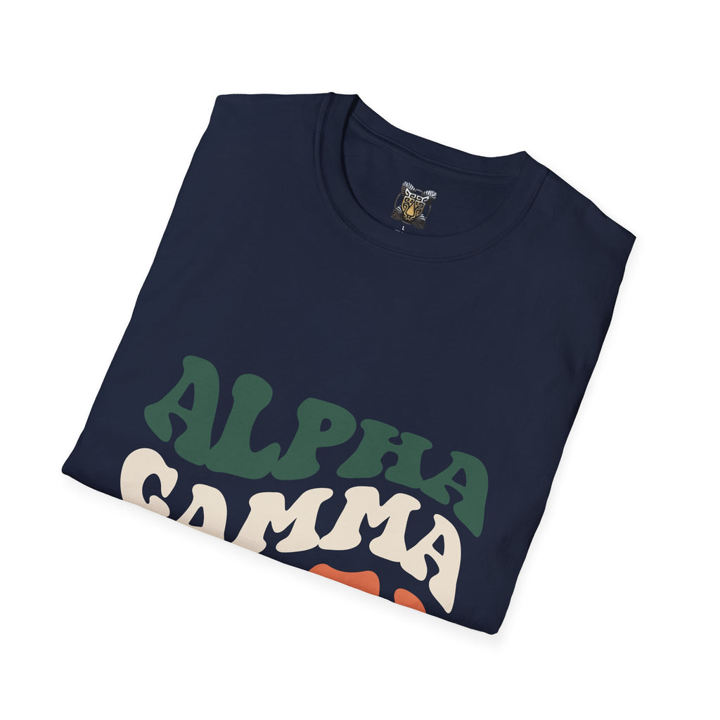 Alpha Gamma Delta T-Shirt – Greek Letters Shirt, Sorority Style Tee, Retro College Greek Life Apparel