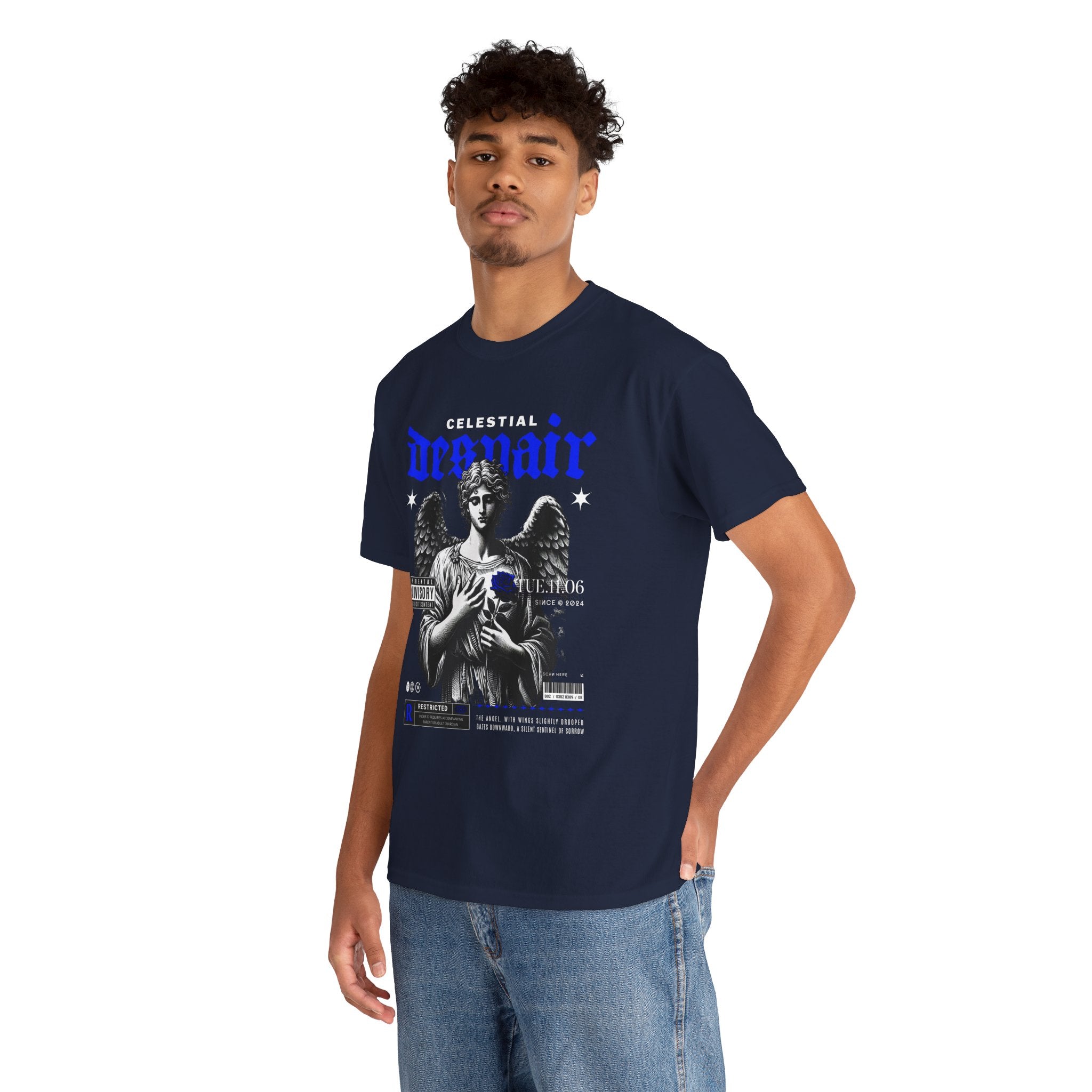 Celestial Despair Graphic T-Shirt Design