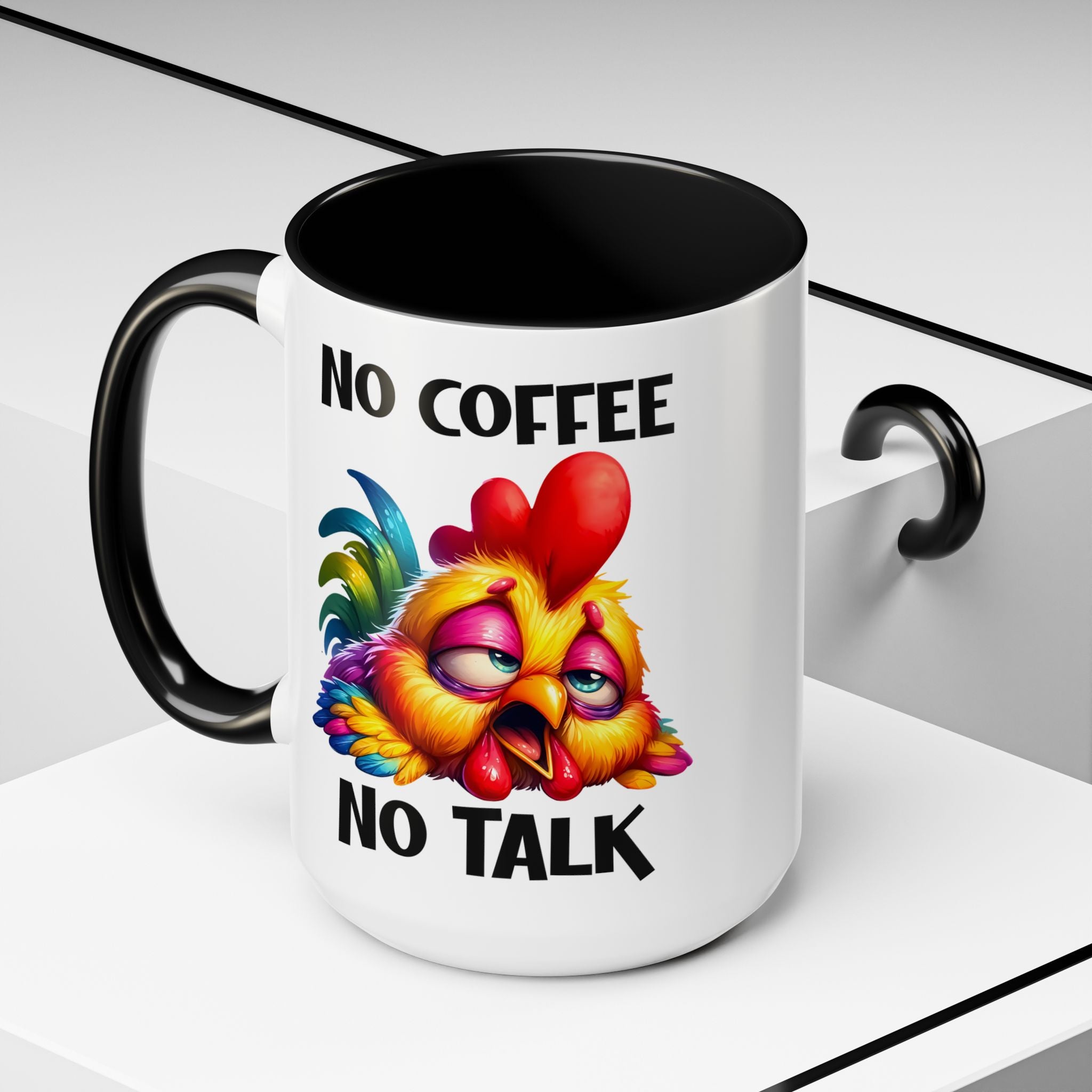 No Coffee, No Talk – Pre-Caffeine Warning Mug
