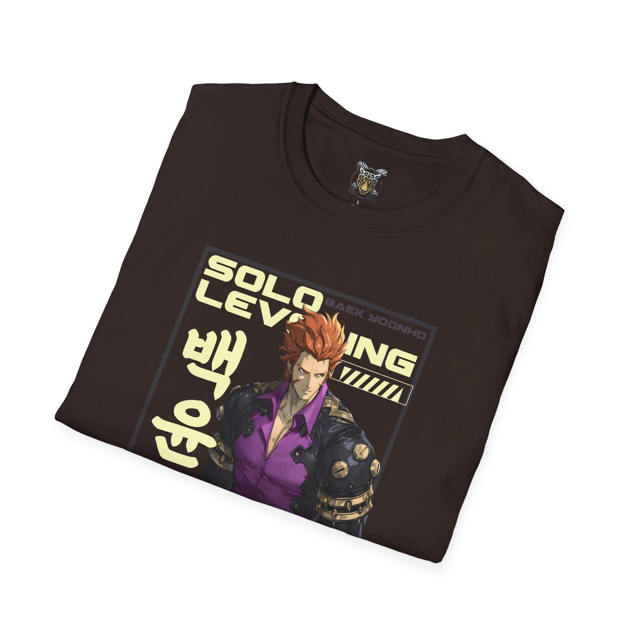 Solo Leveling T-Shirt – Baek Yoonho Anime Graphic Tee for Fans of Manhwa