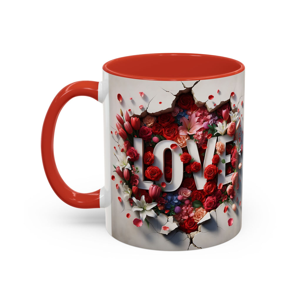 Love Mum Floral Coffee Mug