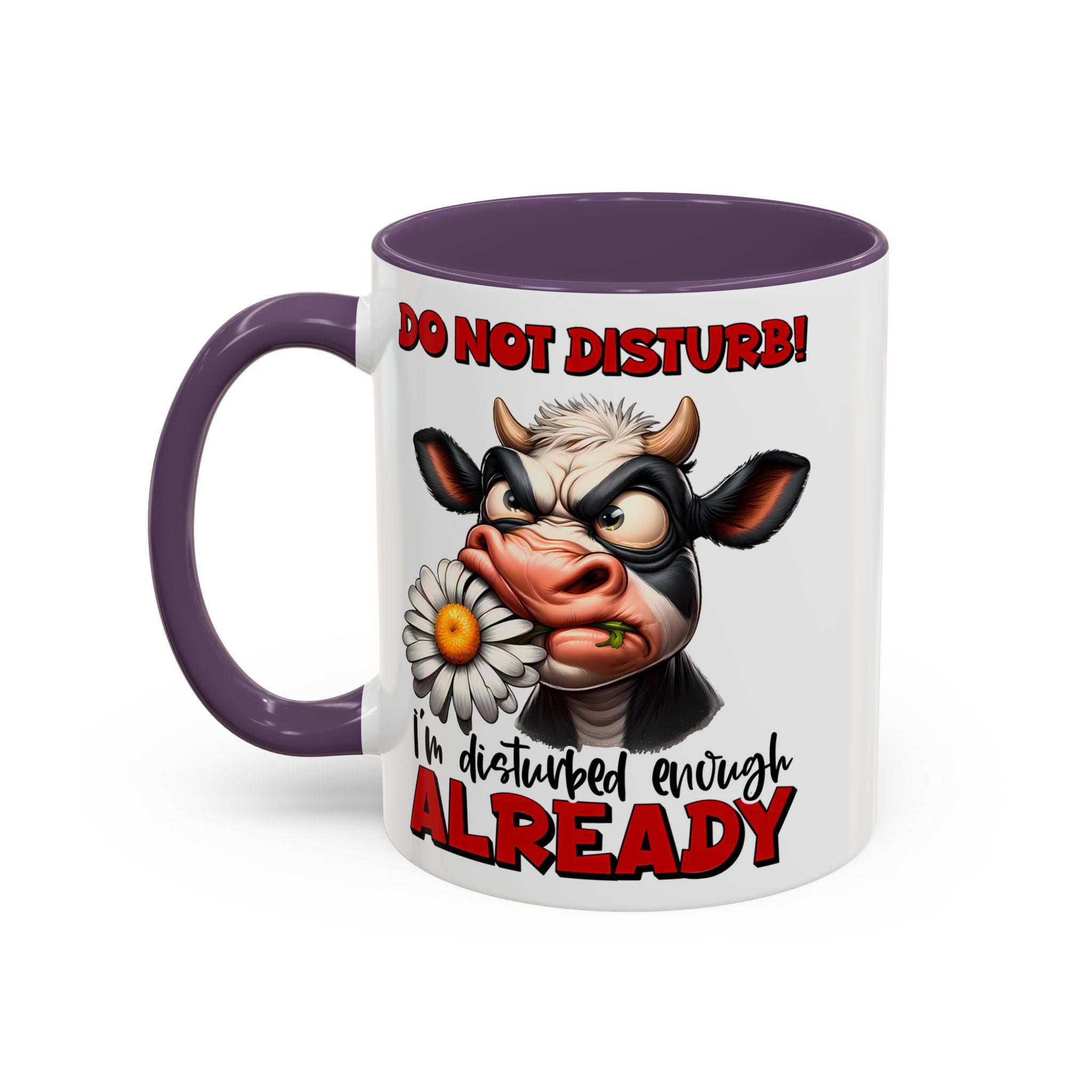 Disturbed & Caffeinated Coffee Mug