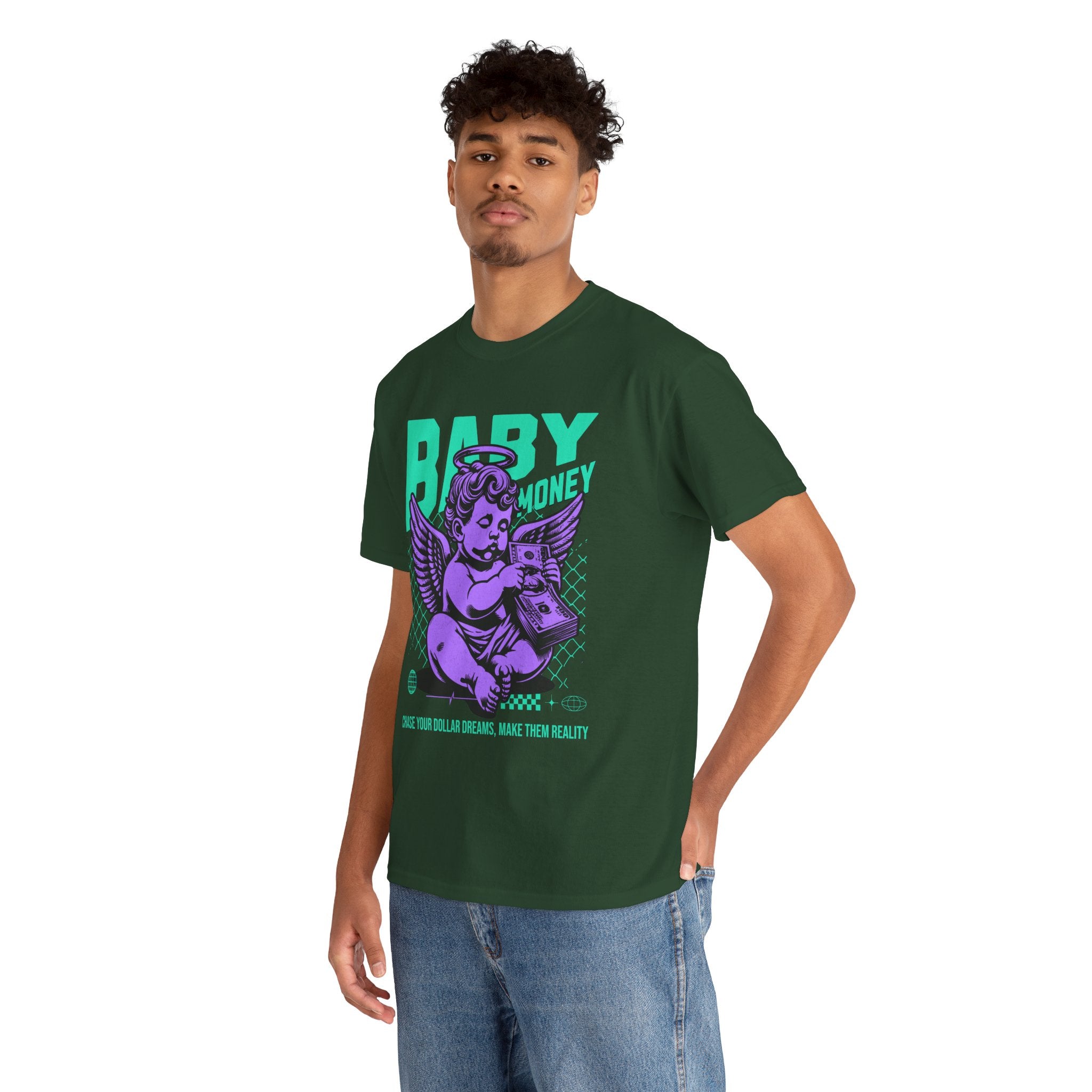 Baby Money: Chase Your Dollar Dreams Streetwear Graphic