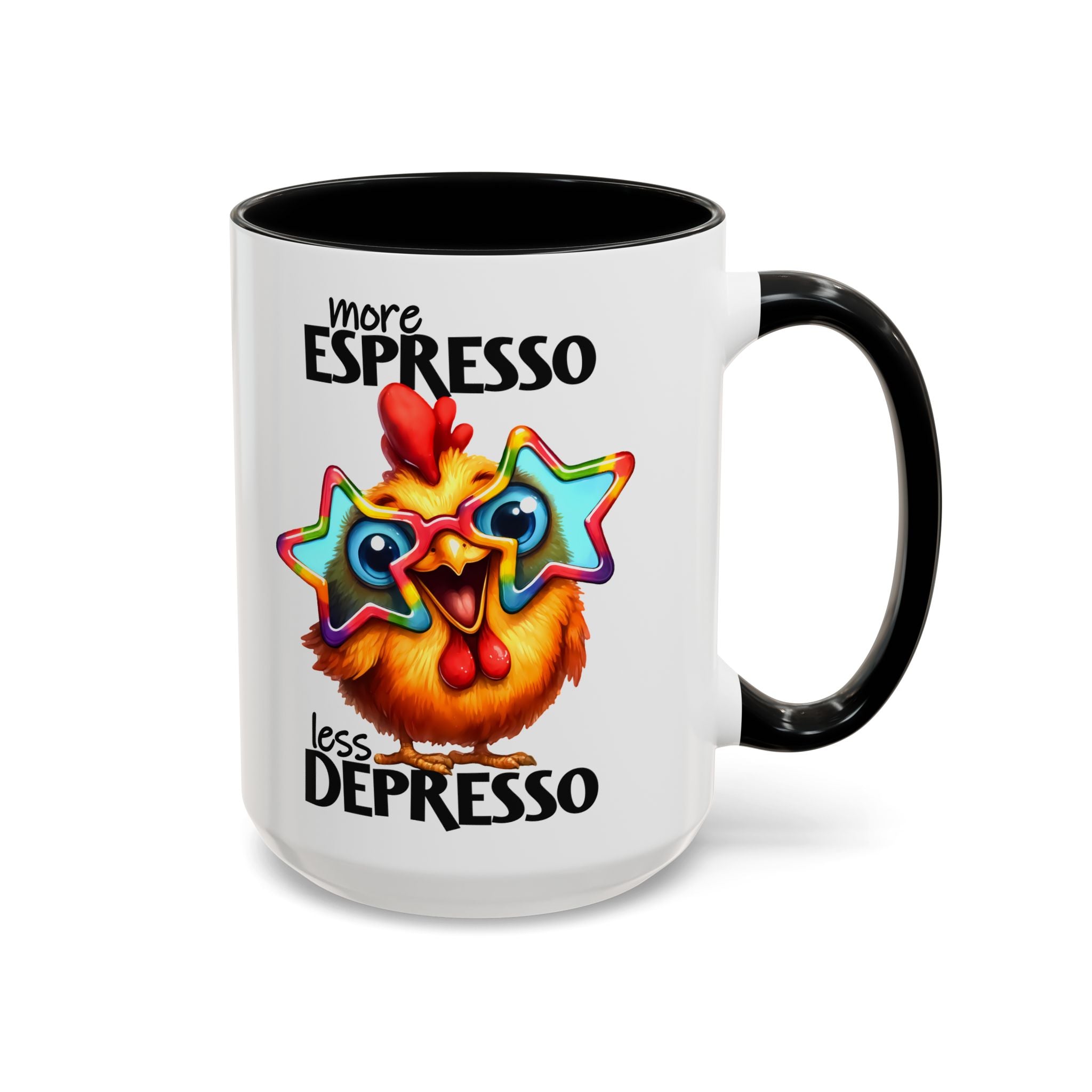 More Espresso, Less Depresso – Mood-Boosting Mug