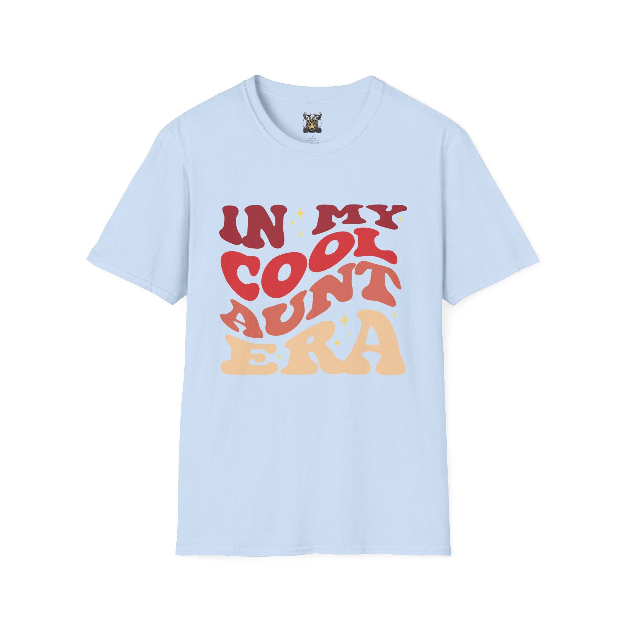 Cool Aunt T-Shirt – “In My Cool Aunt Era” Fun Auntie Gift Tee for Birthdays, Family Gatherings, and Everyday Wear