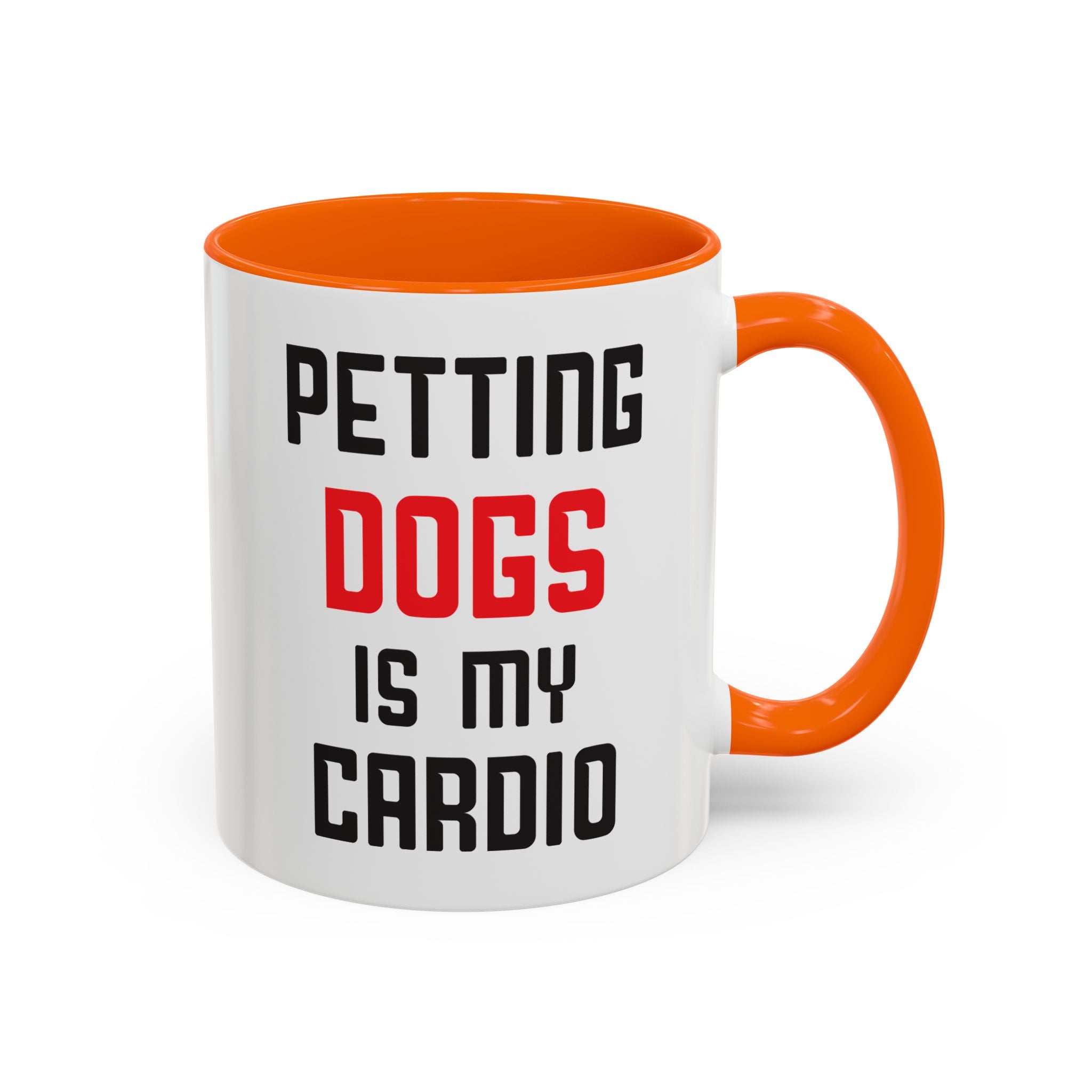 Dog Lover Coffee Mug – 11oz & 15oz Funny Pet Quote, Colorful Interior