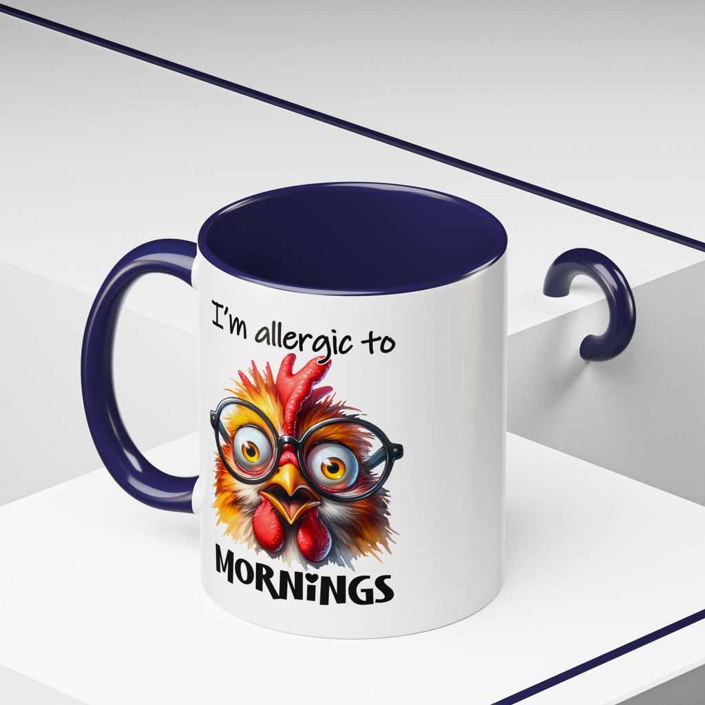 I’m Allergic to Mornings – Sleepy Humor Mug