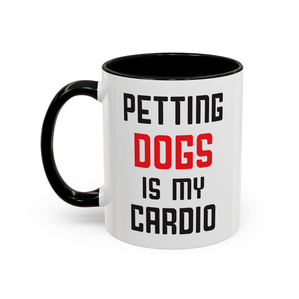Dog Lover Coffee Mug – 11oz & 15oz Funny Pet Quote, Colorful Interior