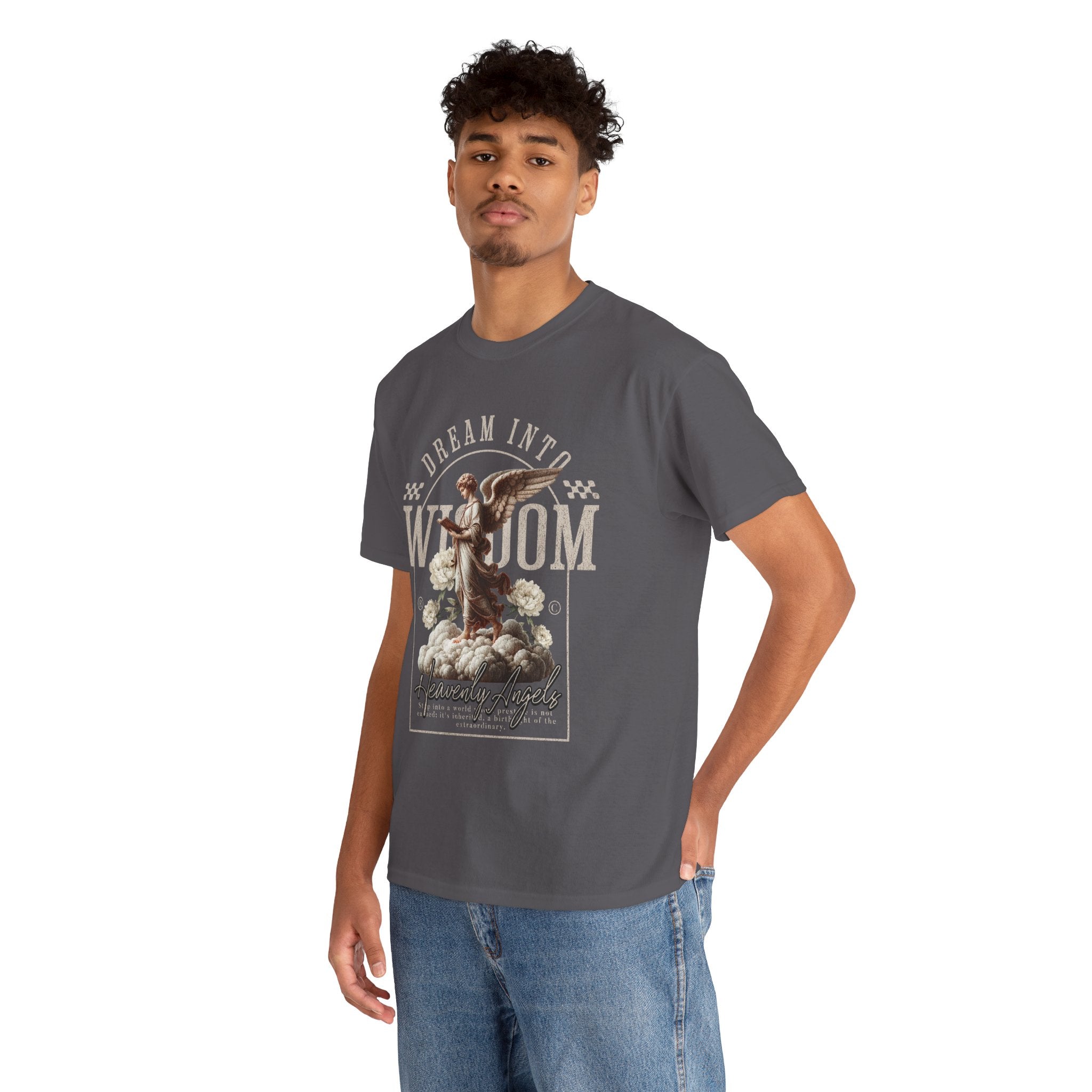 "Dream into Wisdom" - Heavenly Angels T-Shirt Design