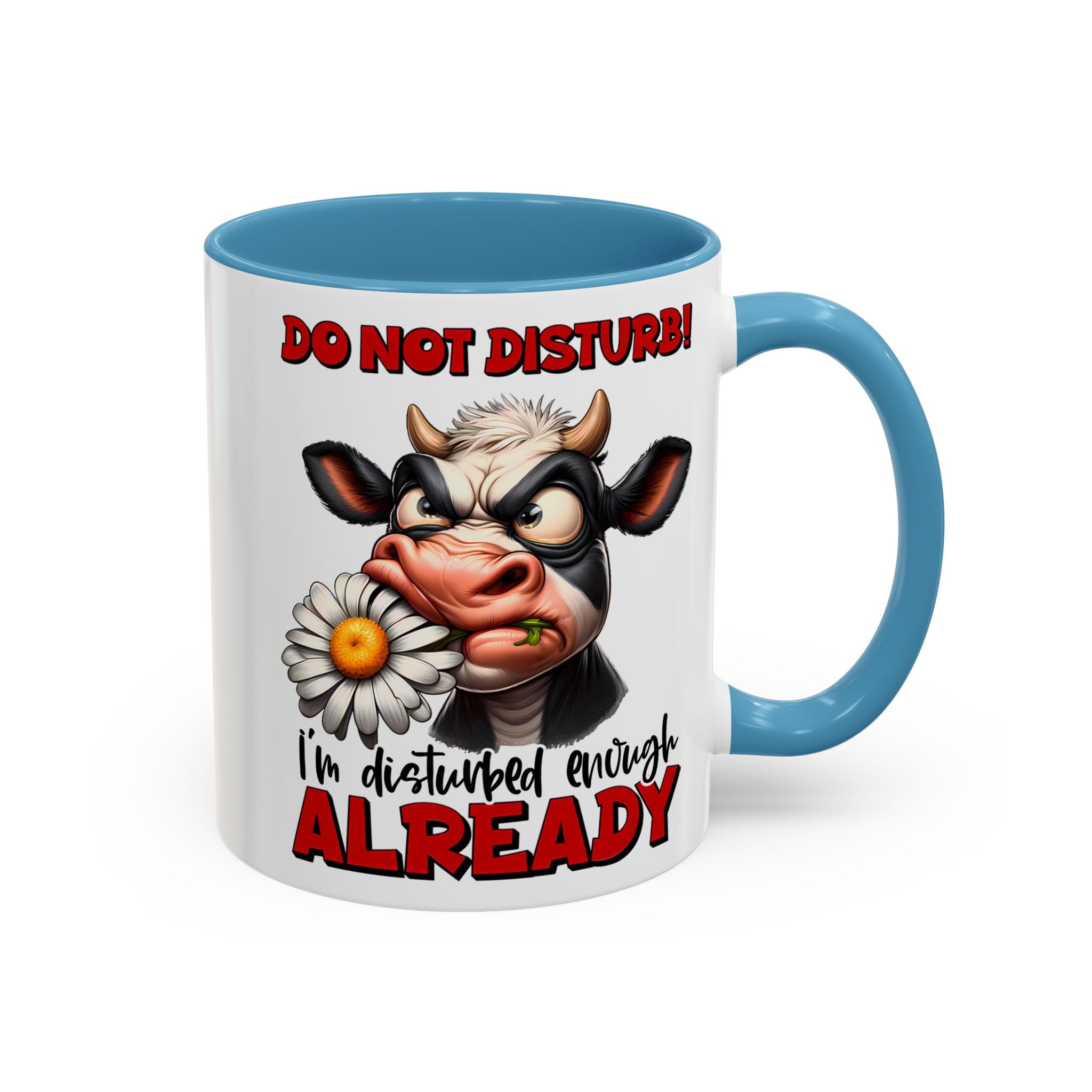Disturbed & Caffeinated Coffee Mug