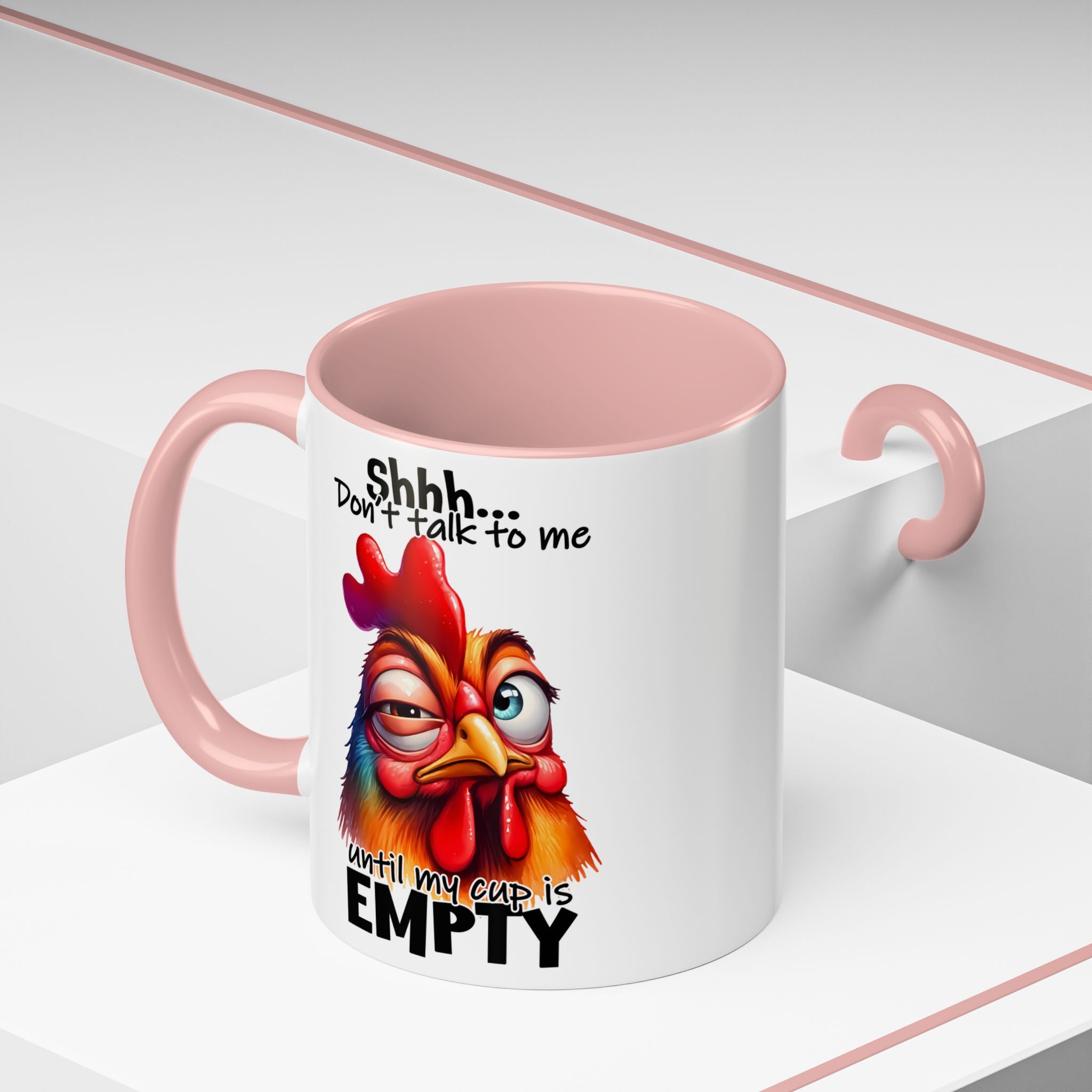 Shhh… Don’t Talk to Me Until My Cup Is Empty – Silence First Mug