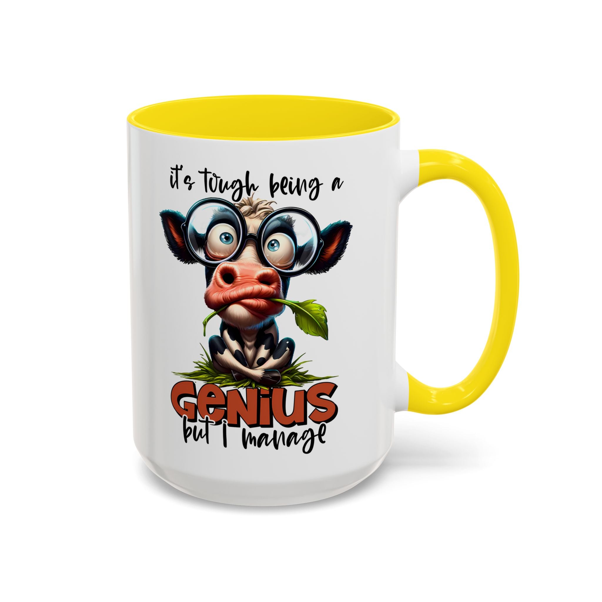 Moo-dest Genius Coffee Mug