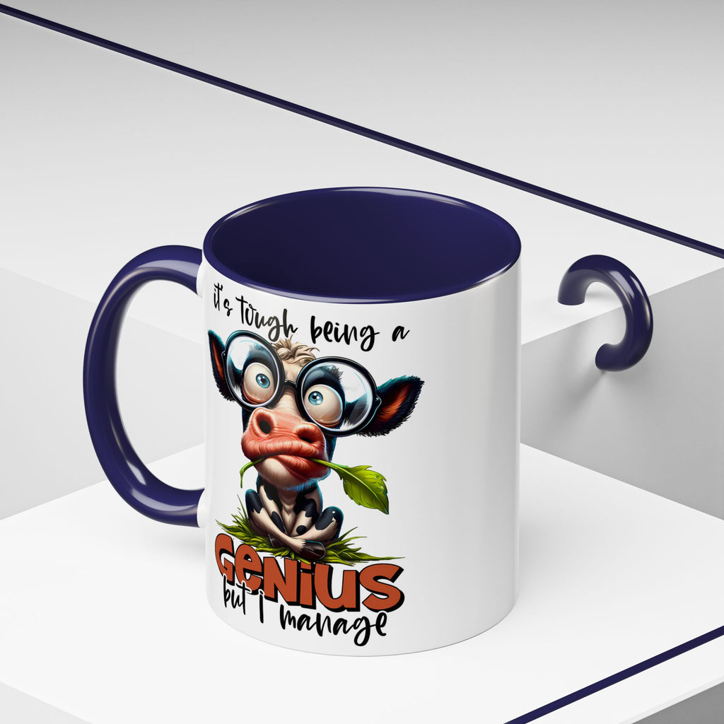 Moo-dest Genius Coffee Mug
