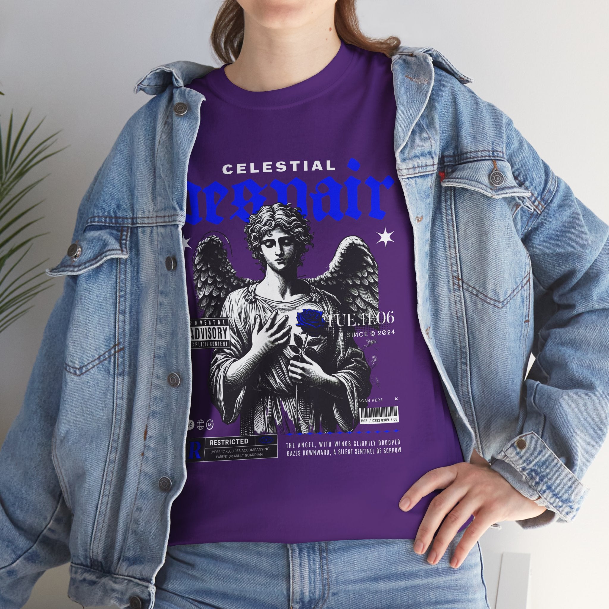 Celestial Despair Graphic T-Shirt Design