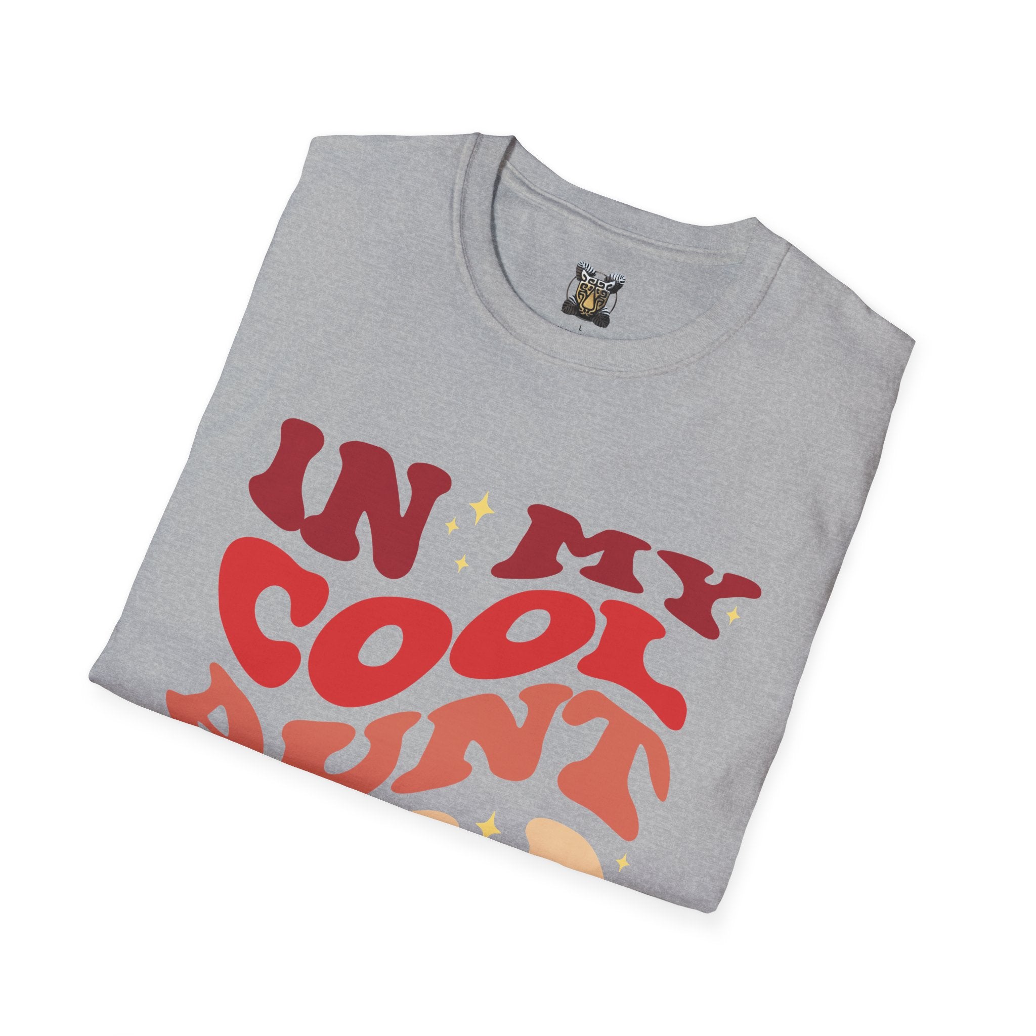 Cool Aunt T-Shirt – “In My Cool Aunt Era” Fun Auntie Gift Tee for Birthdays, Family Gatherings, and Everyday Wear