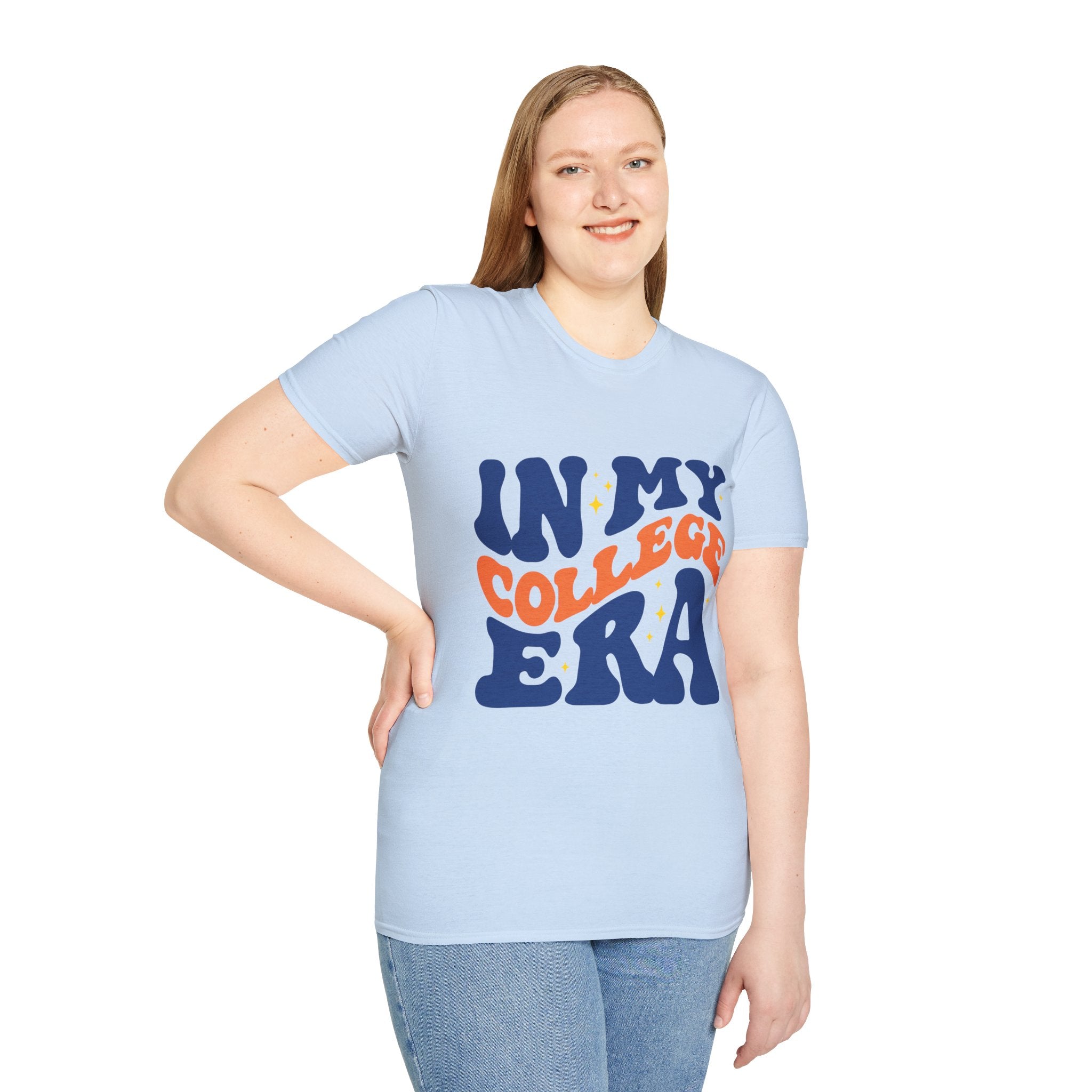 College Student T-Shirt – “In My College Era” Fun Campus Life Tee for Students, Grads, and School Spirit