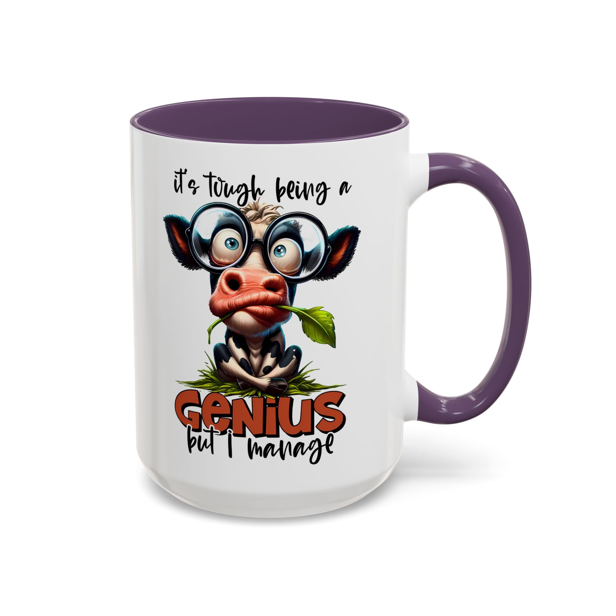 Moo-dest Genius Coffee Mug