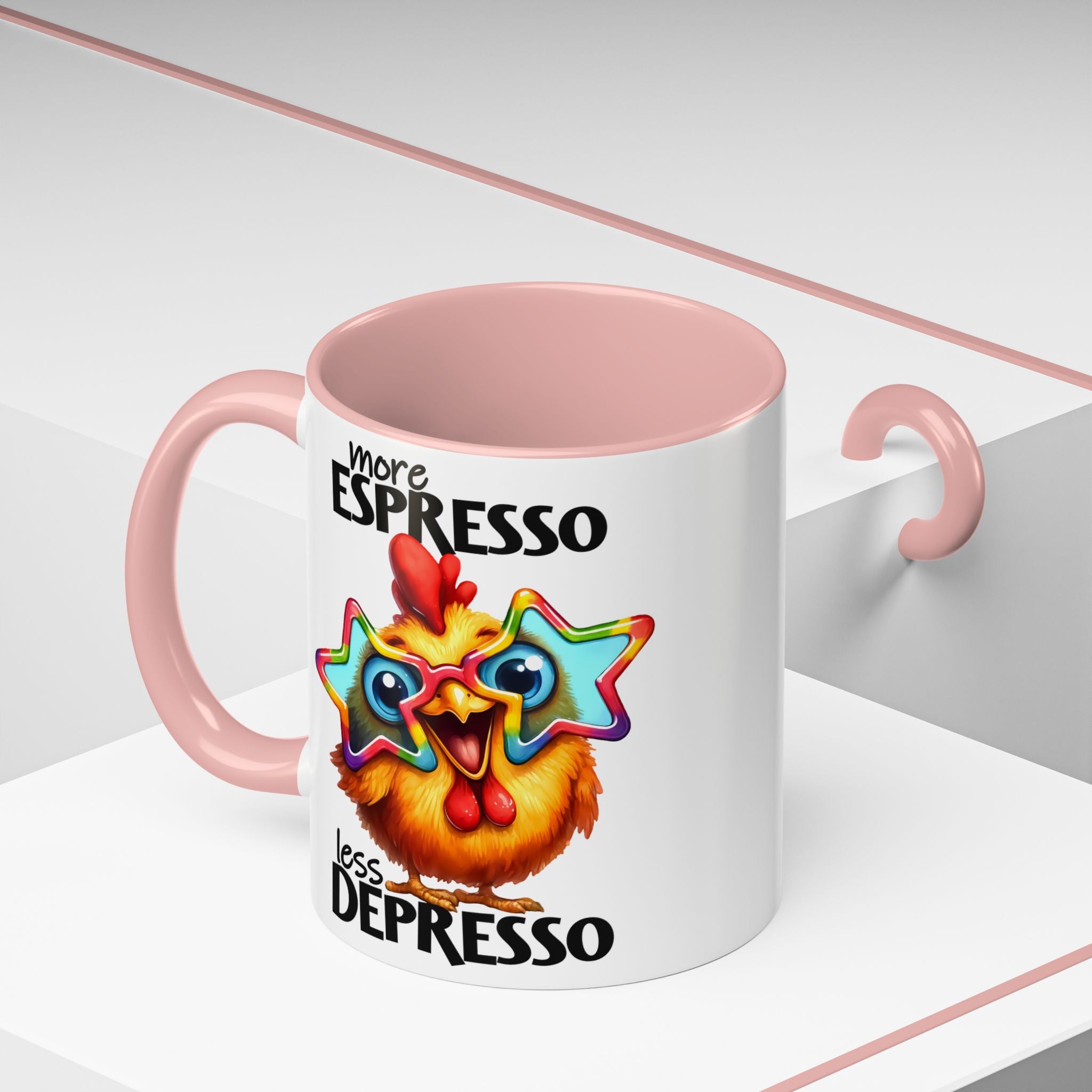 More Espresso, Less Depresso – Mood-Boosting Mug