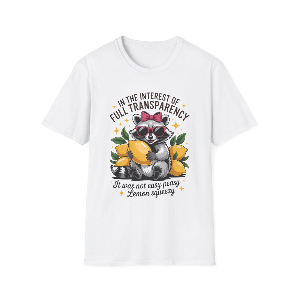 Not-So-Easy Peasy Raccoon
