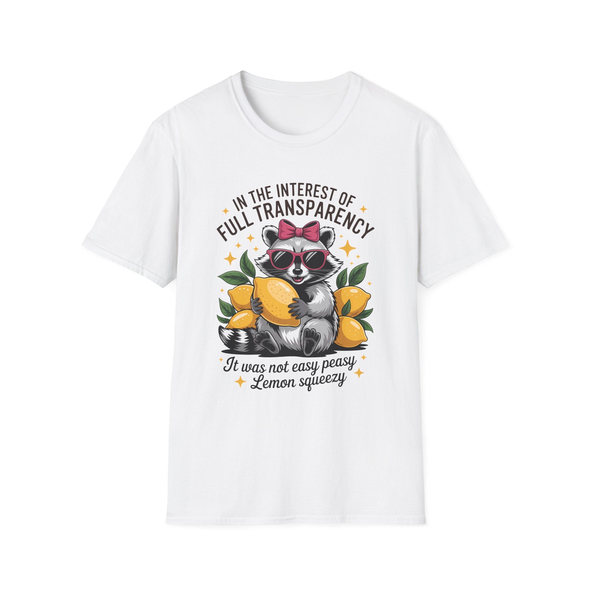 Not-So-Easy Peasy Raccoon