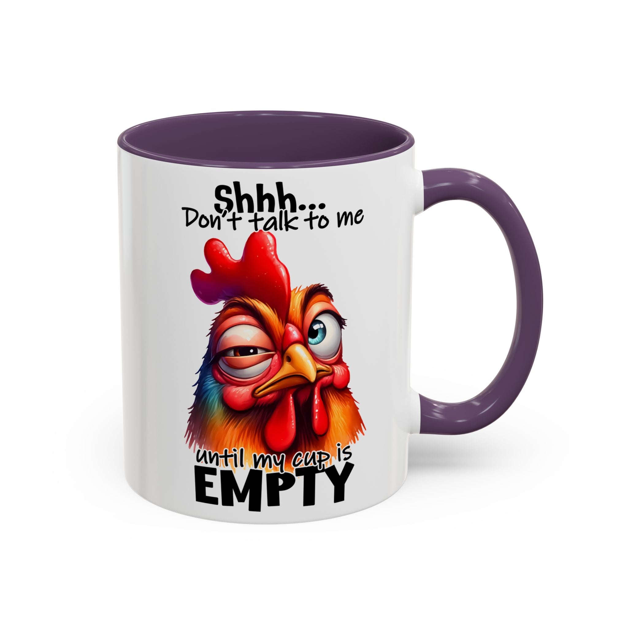 Shhh… Don’t Talk to Me Until My Cup Is Empty – Silence First Mug