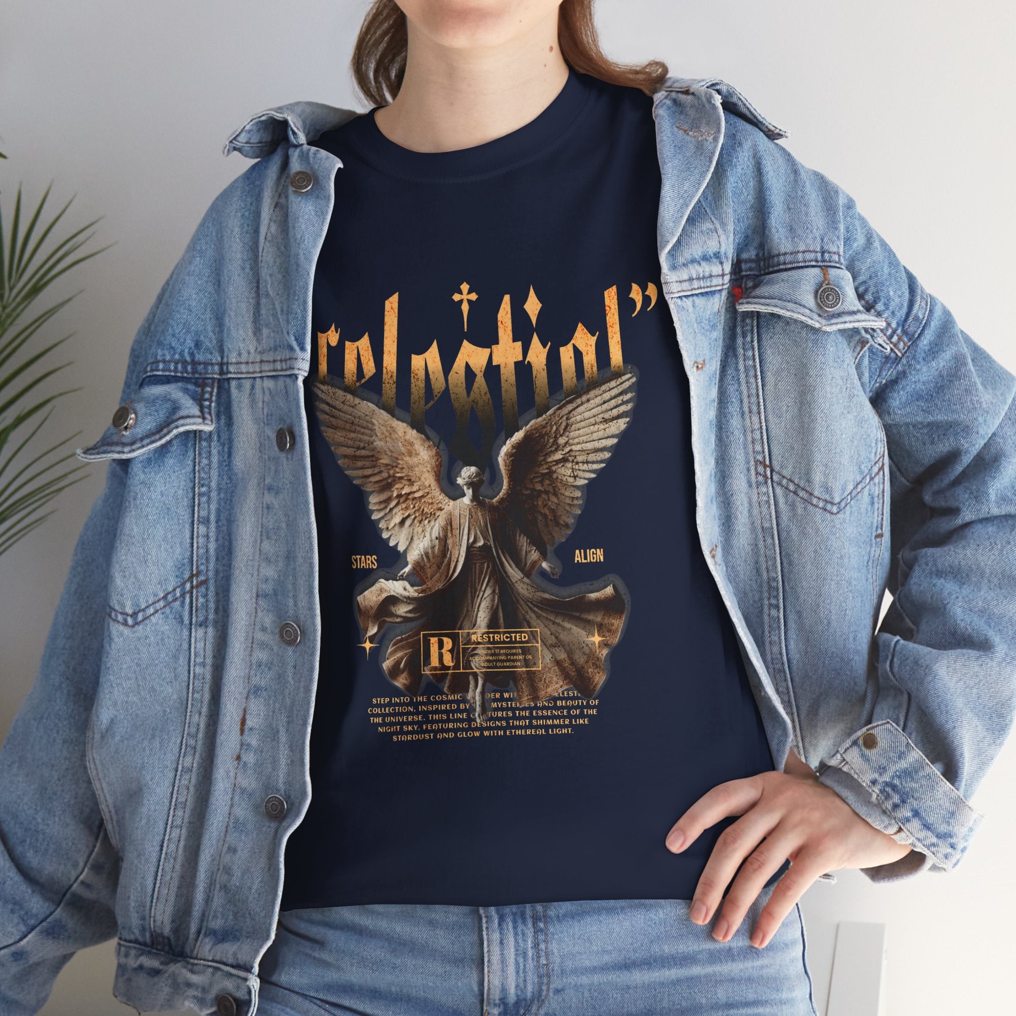"Celestial Angel" - Divine Art & Streetwear Design