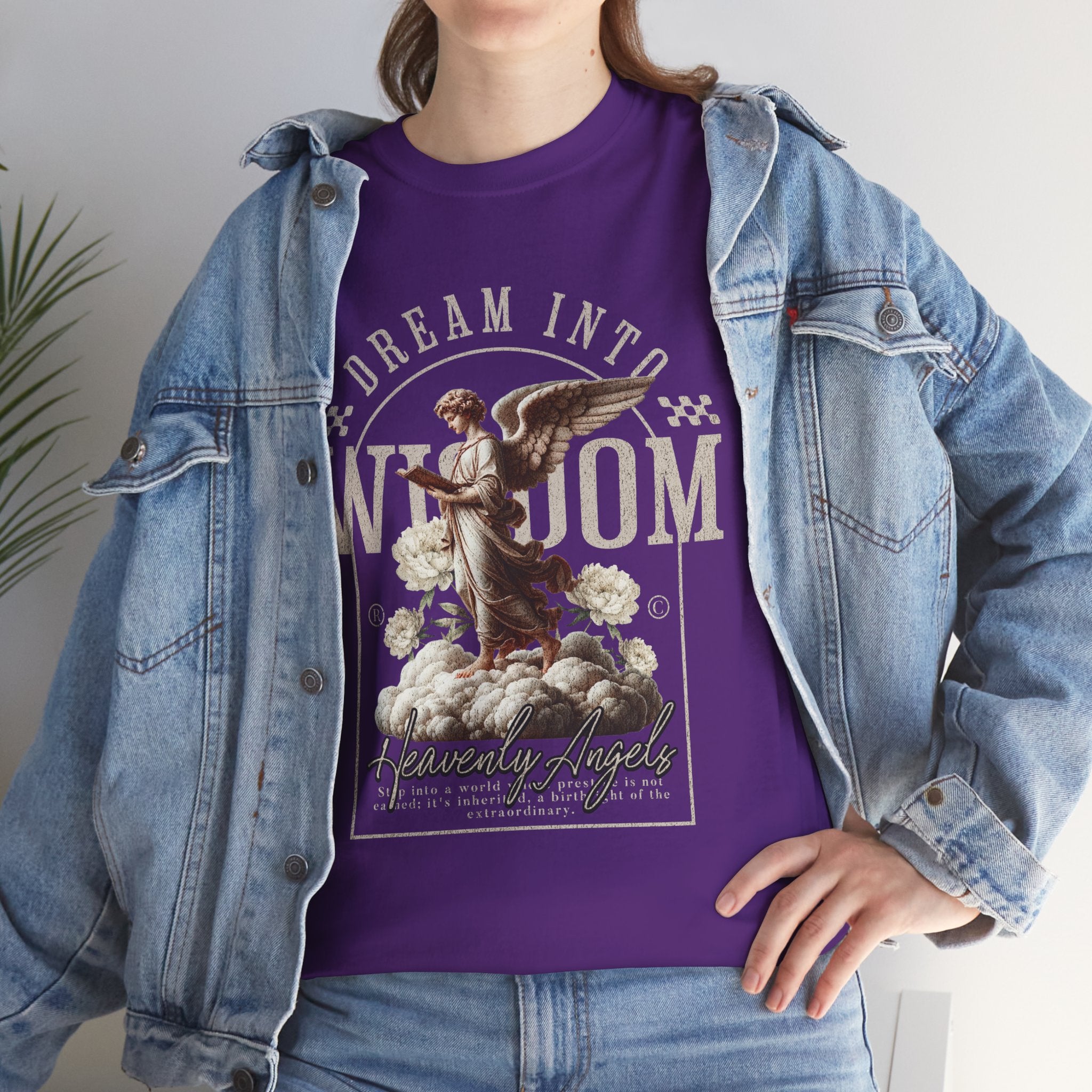 "Dream into Wisdom" - Heavenly Angels T-Shirt Design