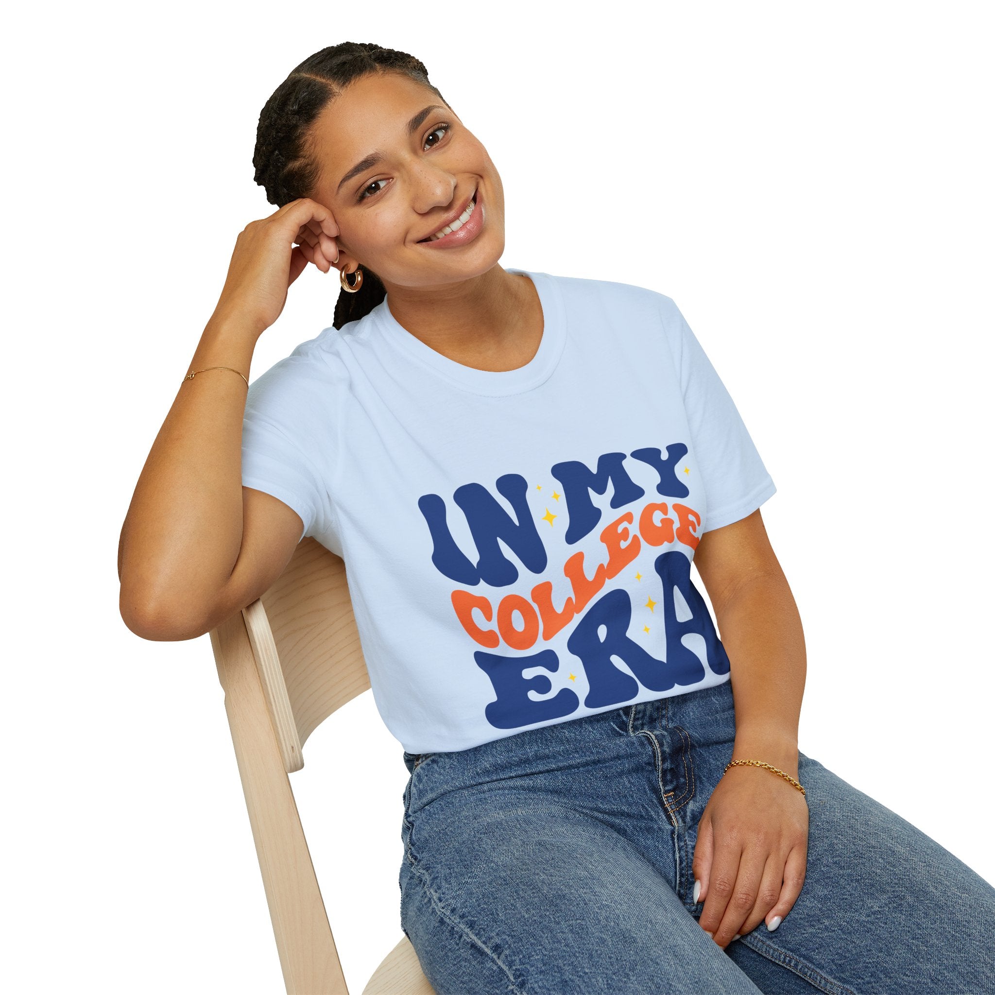 College Student T-Shirt – “In My College Era” Fun Campus Life Tee for Students, Grads, and School Spirit