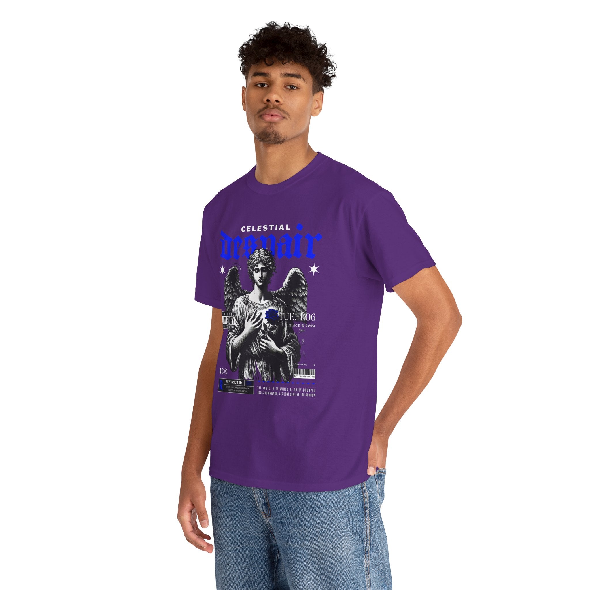 Celestial Despair Graphic T-Shirt Design