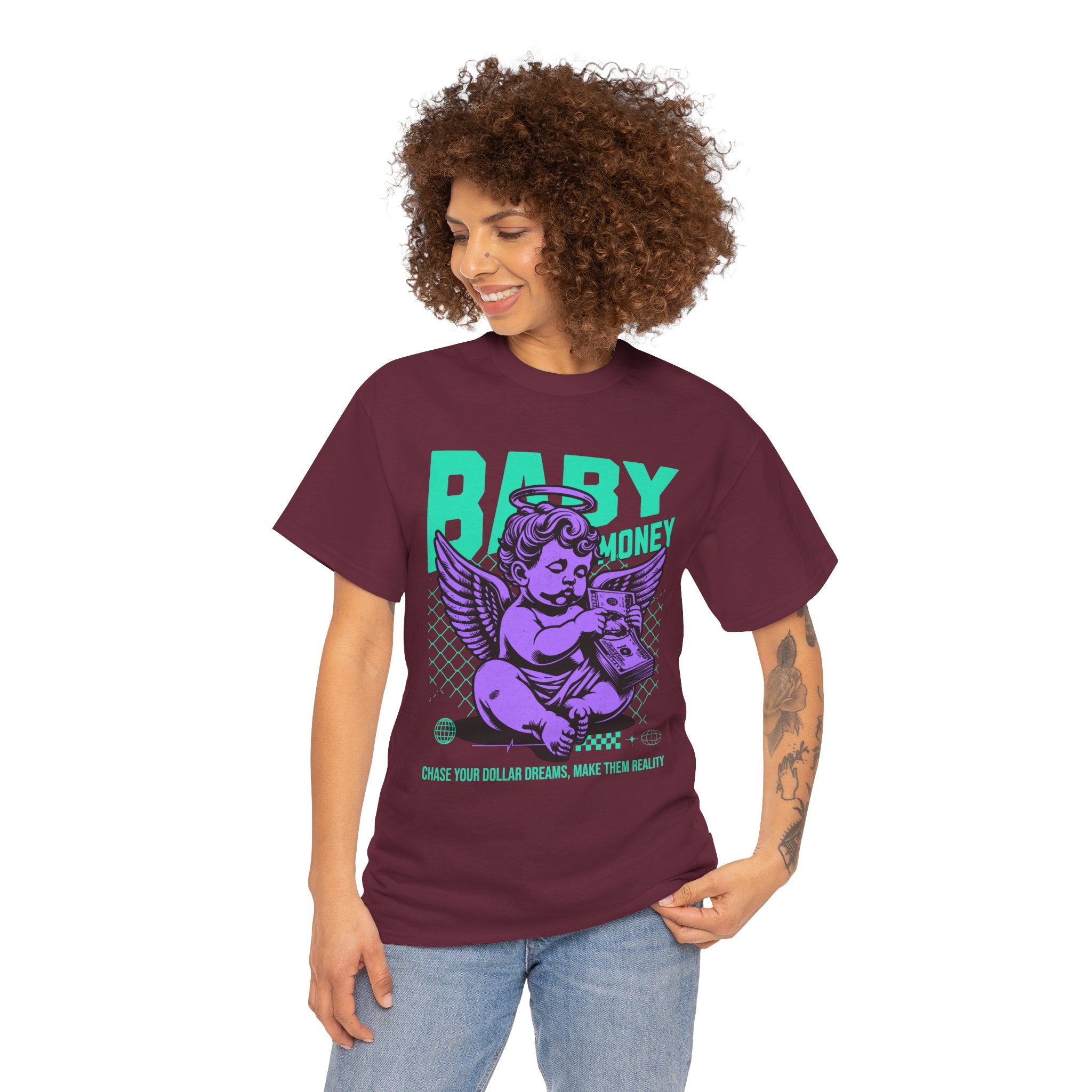 Baby Money: Chase Your Dollar Dreams Streetwear Graphic