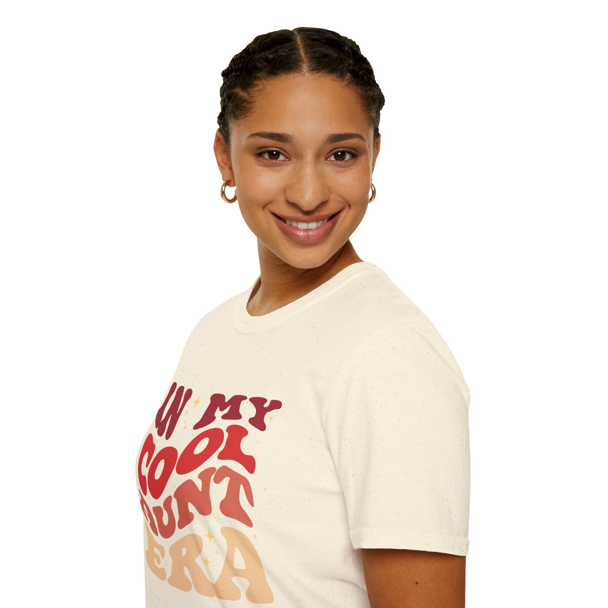 Cool Aunt T-Shirt – “In My Cool Aunt Era” Fun Auntie Gift Tee for Birthdays, Family Gatherings, and Everyday Wear