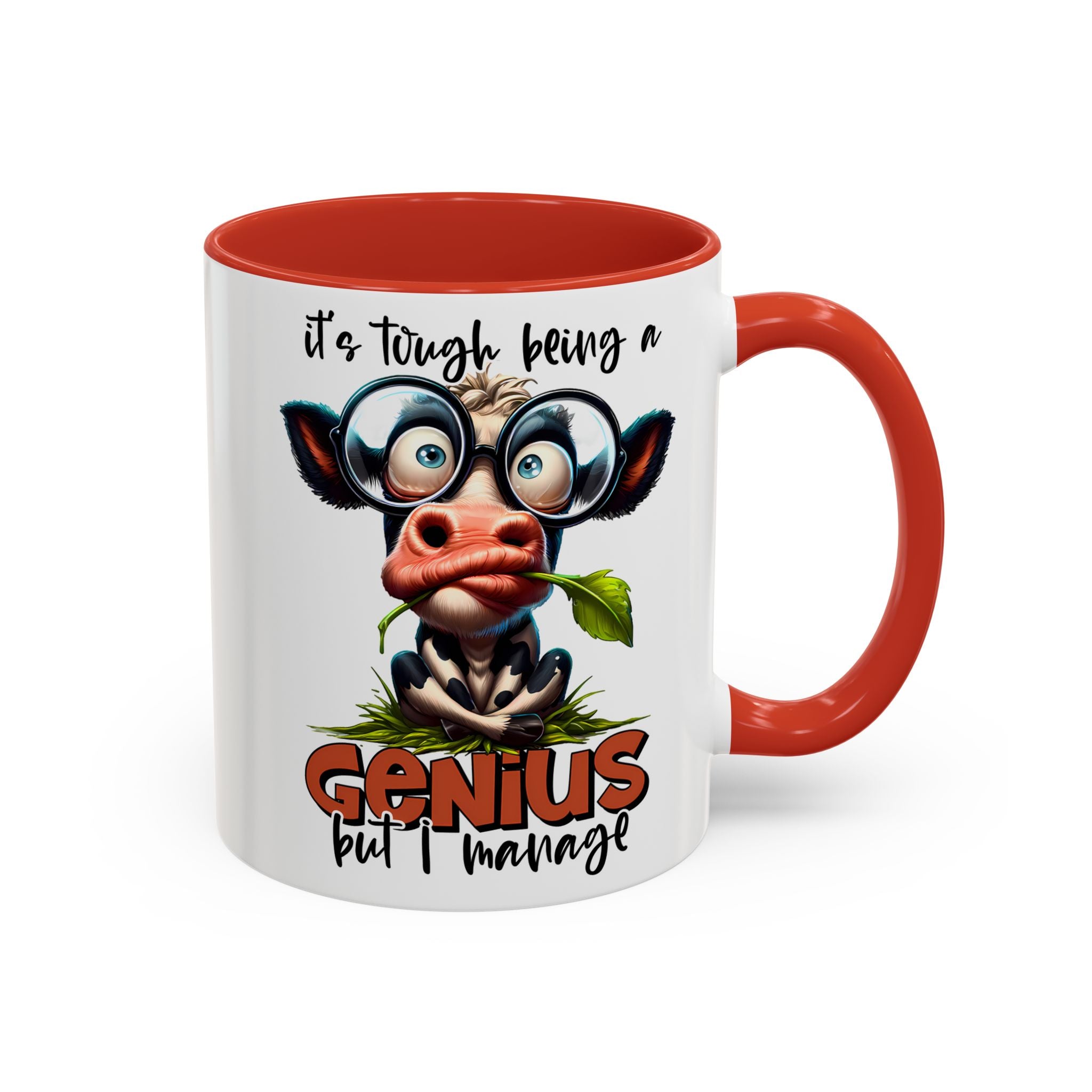 Moo-dest Genius Coffee Mug