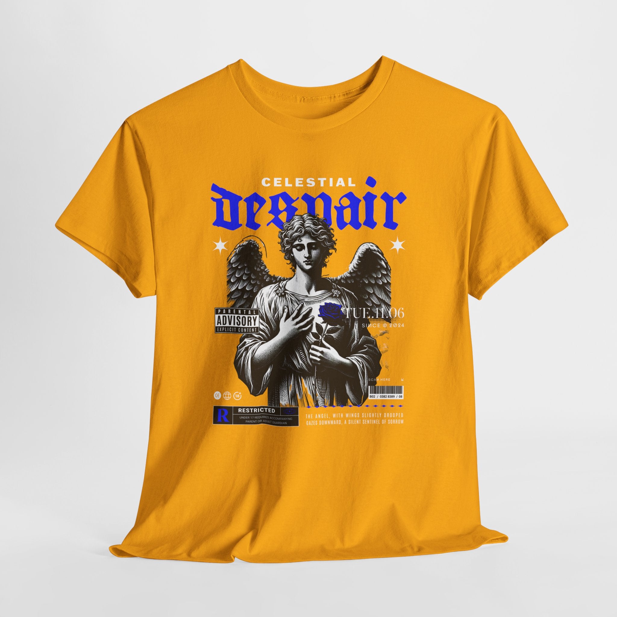 Celestial Despair Graphic T-Shirt Design