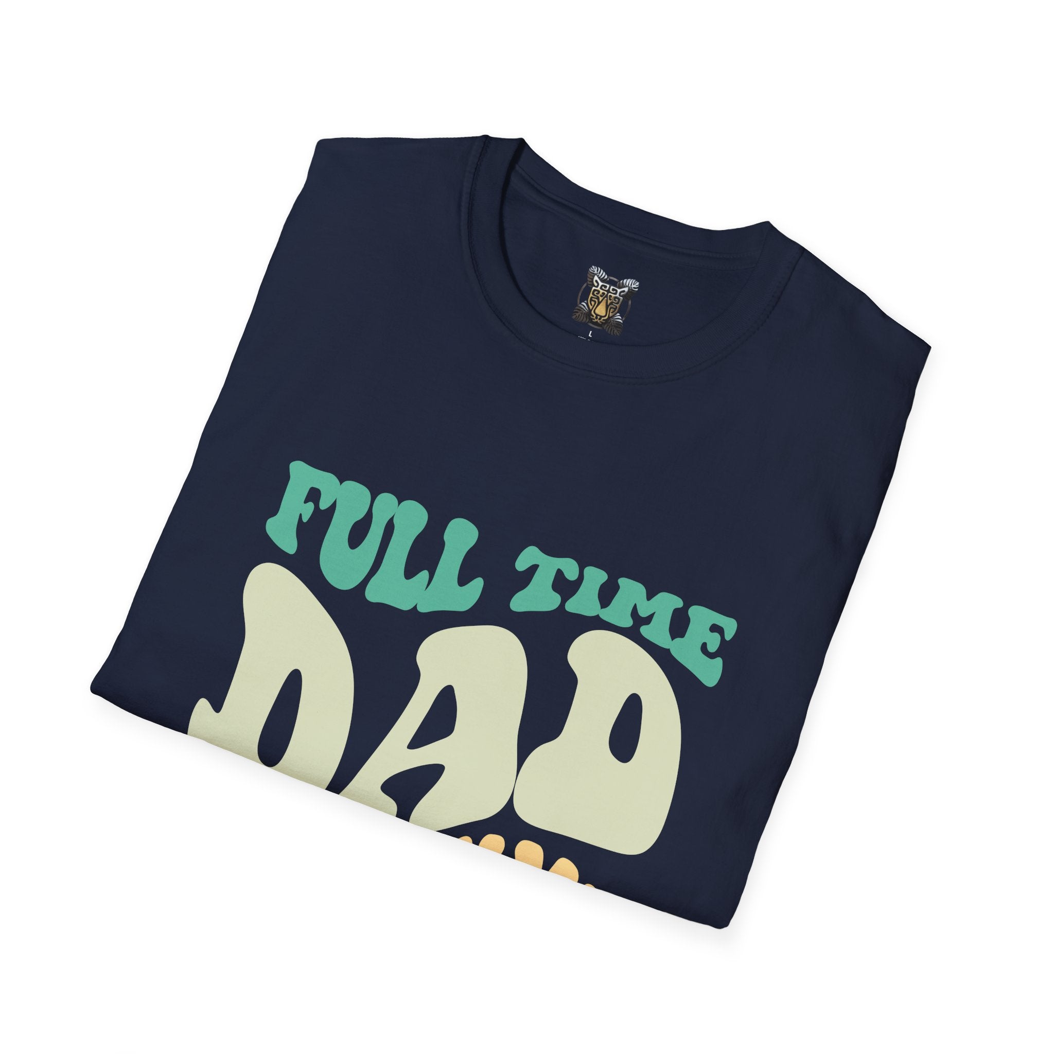 Funny Dad T-Shirt – “Full-Time Dad, Part-Time Pharmacist” Gift for Fathers, Healthcare Workers, and Pharmacy Lovers