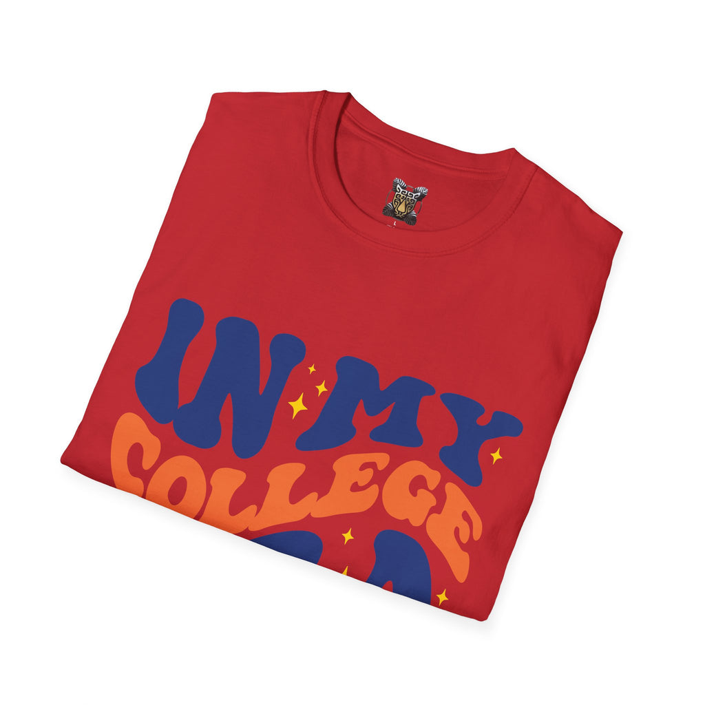 College Student T-Shirt – “In My College Era” Fun Campus Life Tee for Students, Grads, and School Spirit